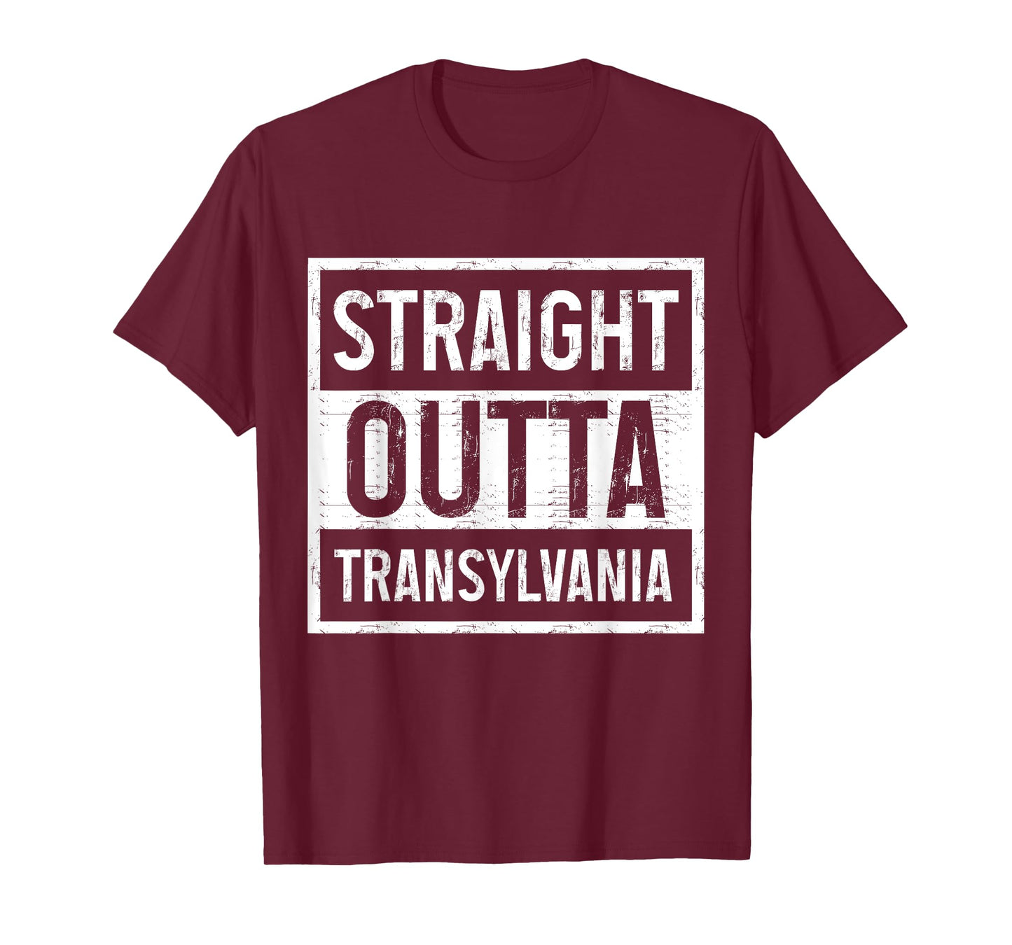 Straight Outta Transylvania Romania Romanian Pride T-Shirt