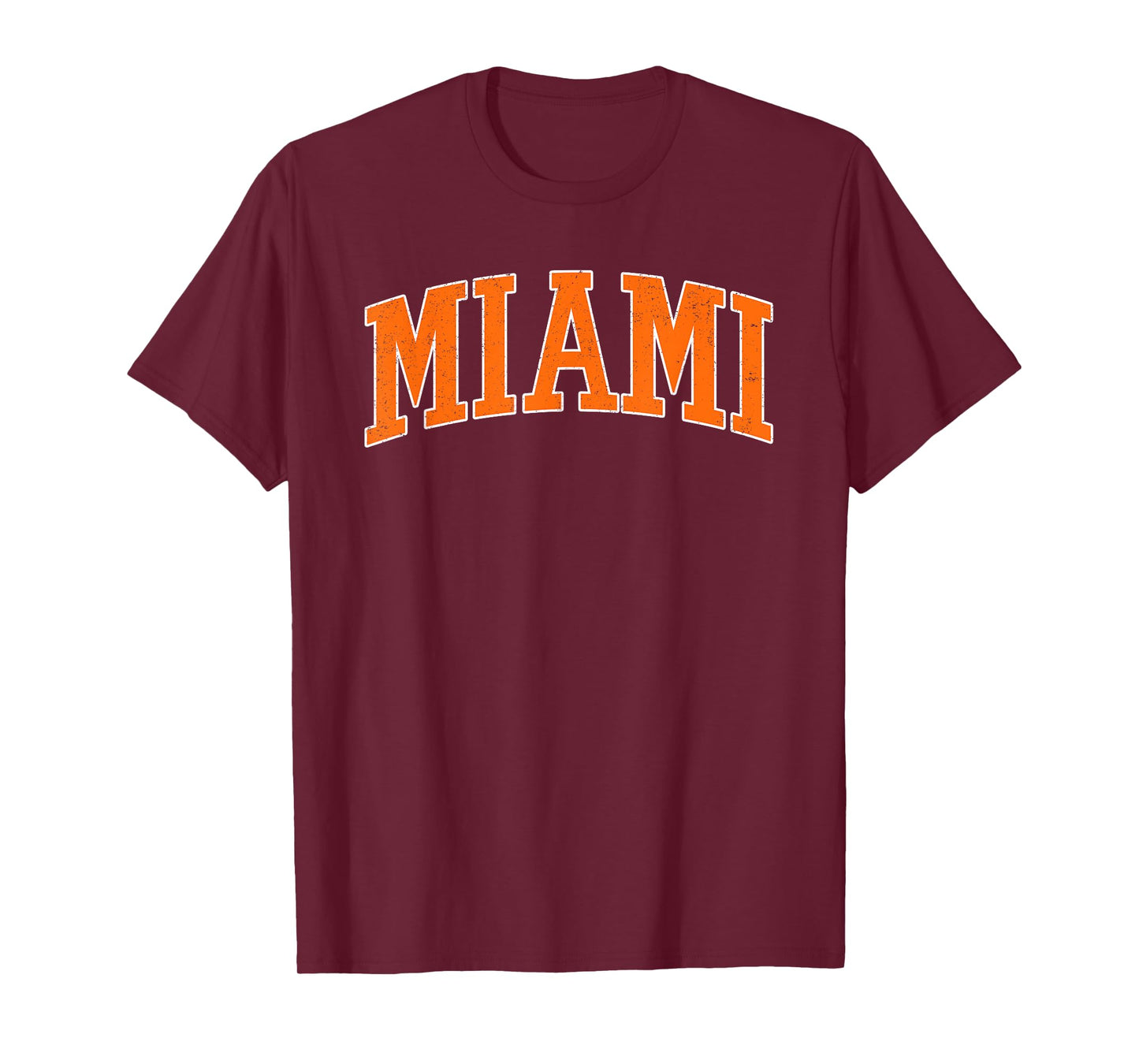 Miami - Throwback Design Print - Classic Vintage Men Women T-Shirt