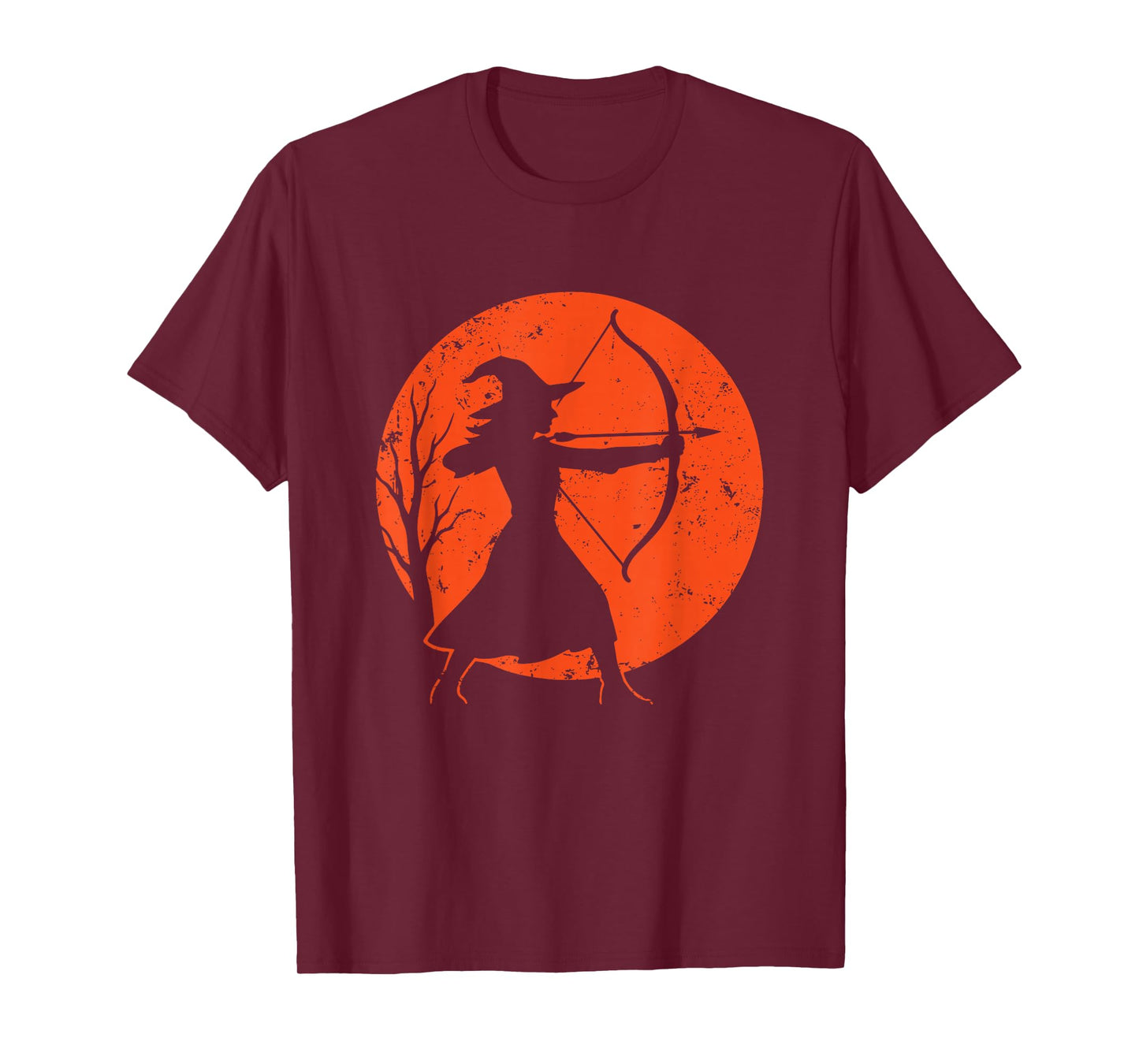 Witch Archer Under Moon T-Shirt