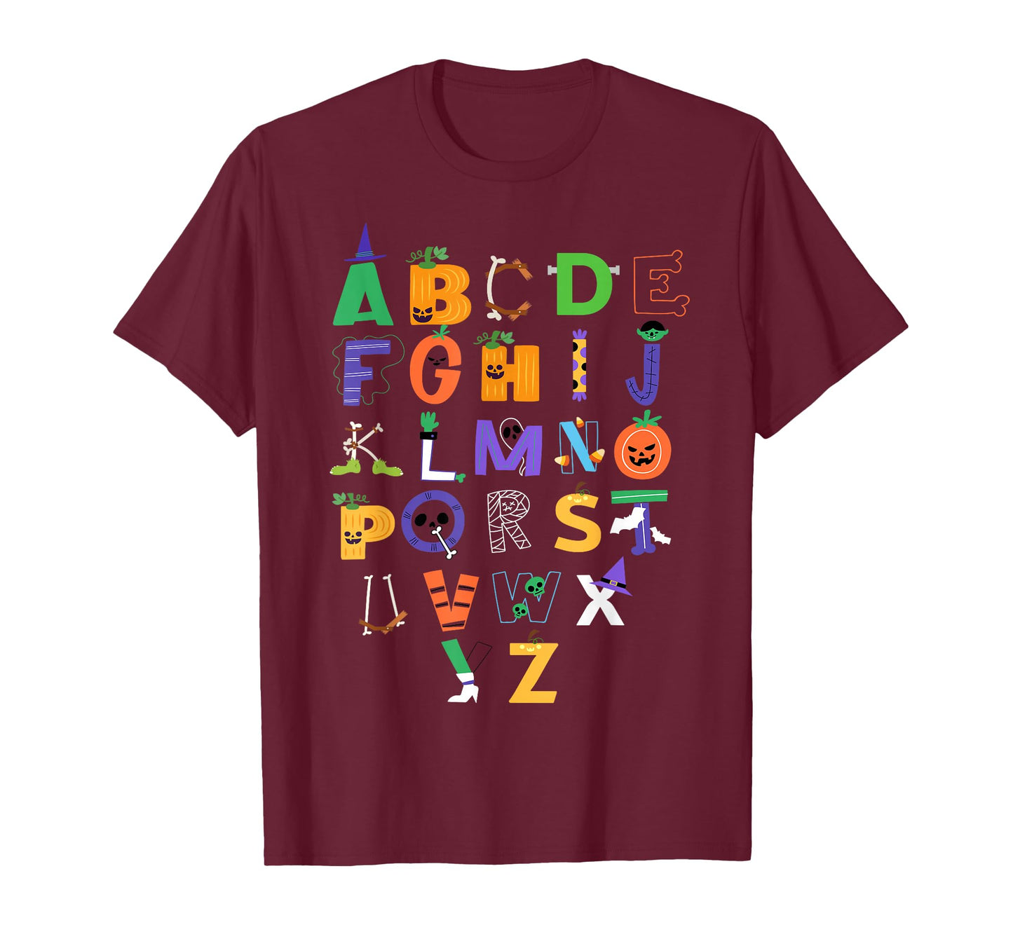 Halloween Learning School Kindergarten Teacher Spooky T-Shirt