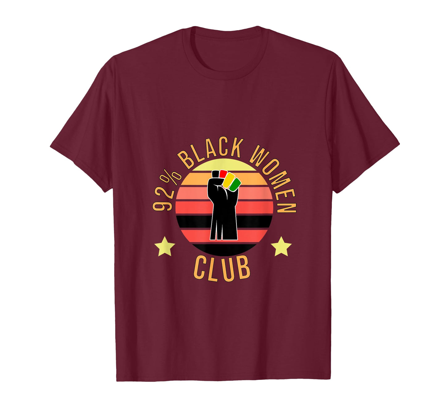 92% Black Woman Club T-Shirt