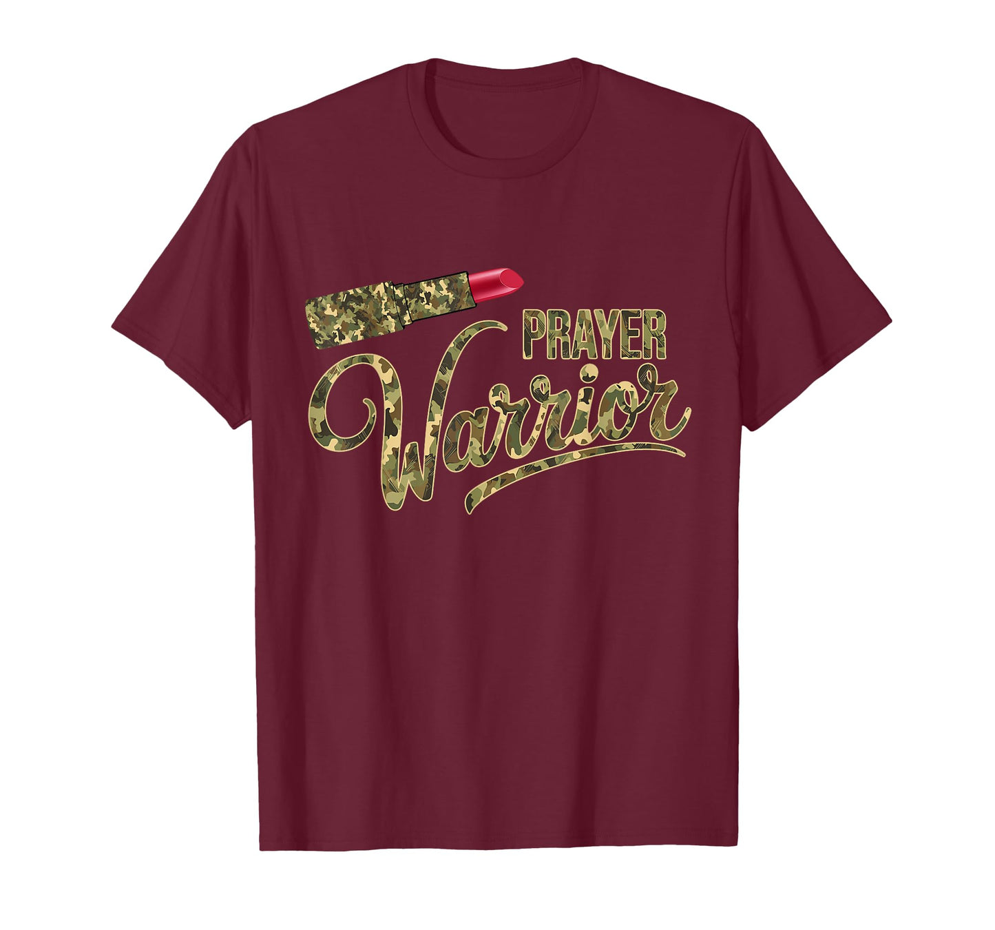 Prayer Warrior Faith God Jesus Christian Women T-Shirt