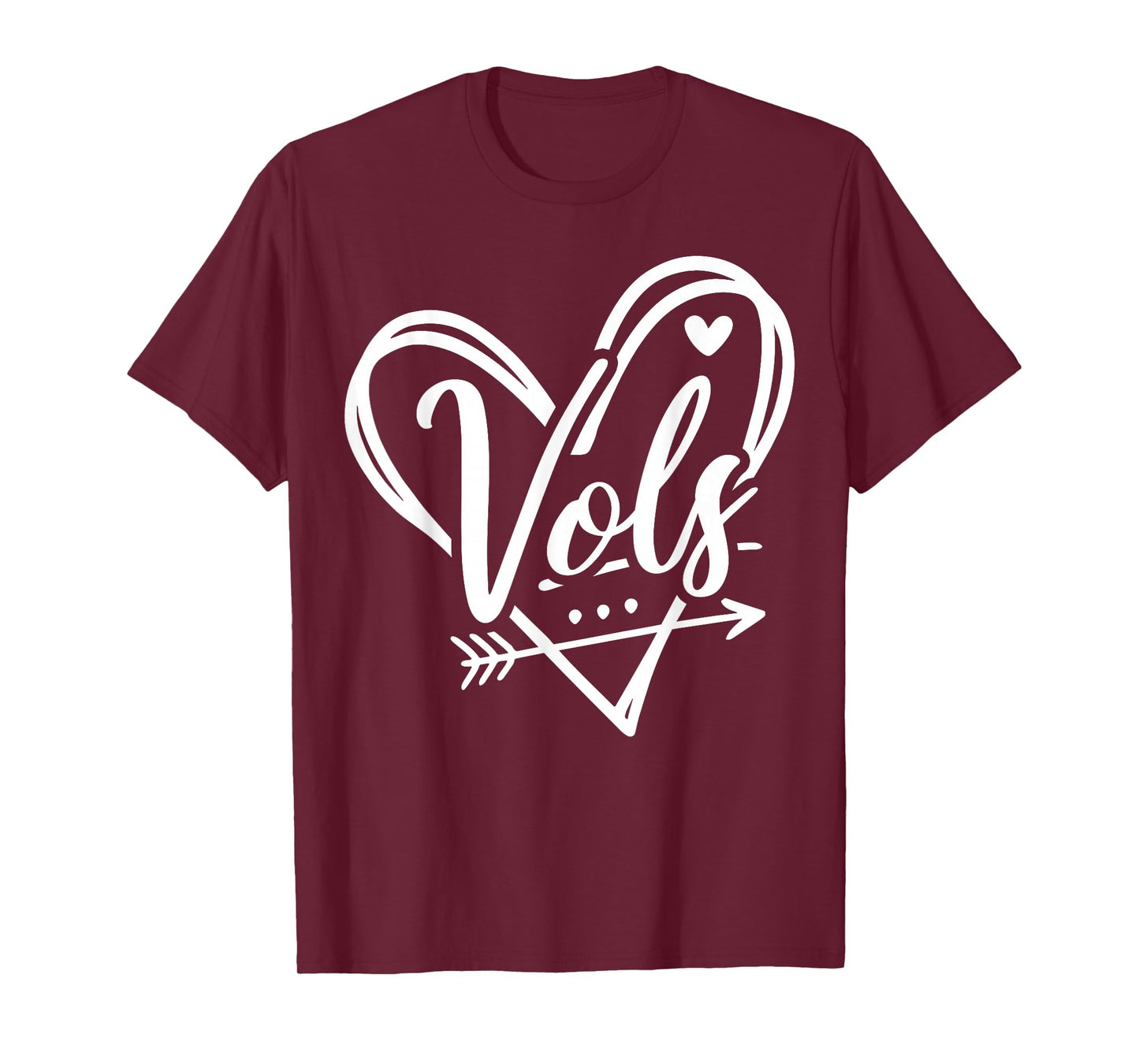 Classic 90's Vols Heart Graphic for Men Women Kid Boy Girl T-Shirt