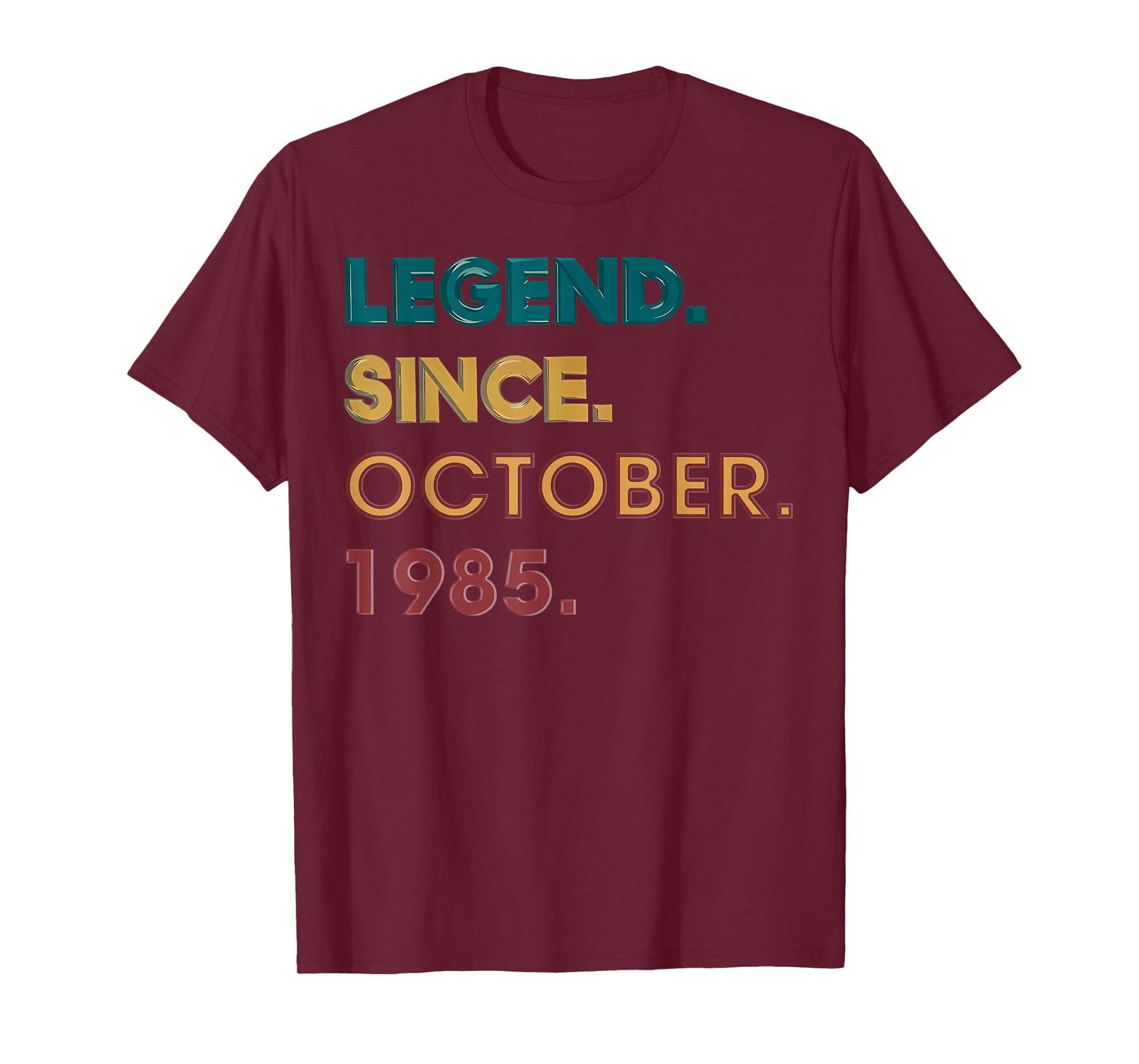 Legend 1985 40th Birthday Gifts for Men Women 40 Year Old T-Shirt