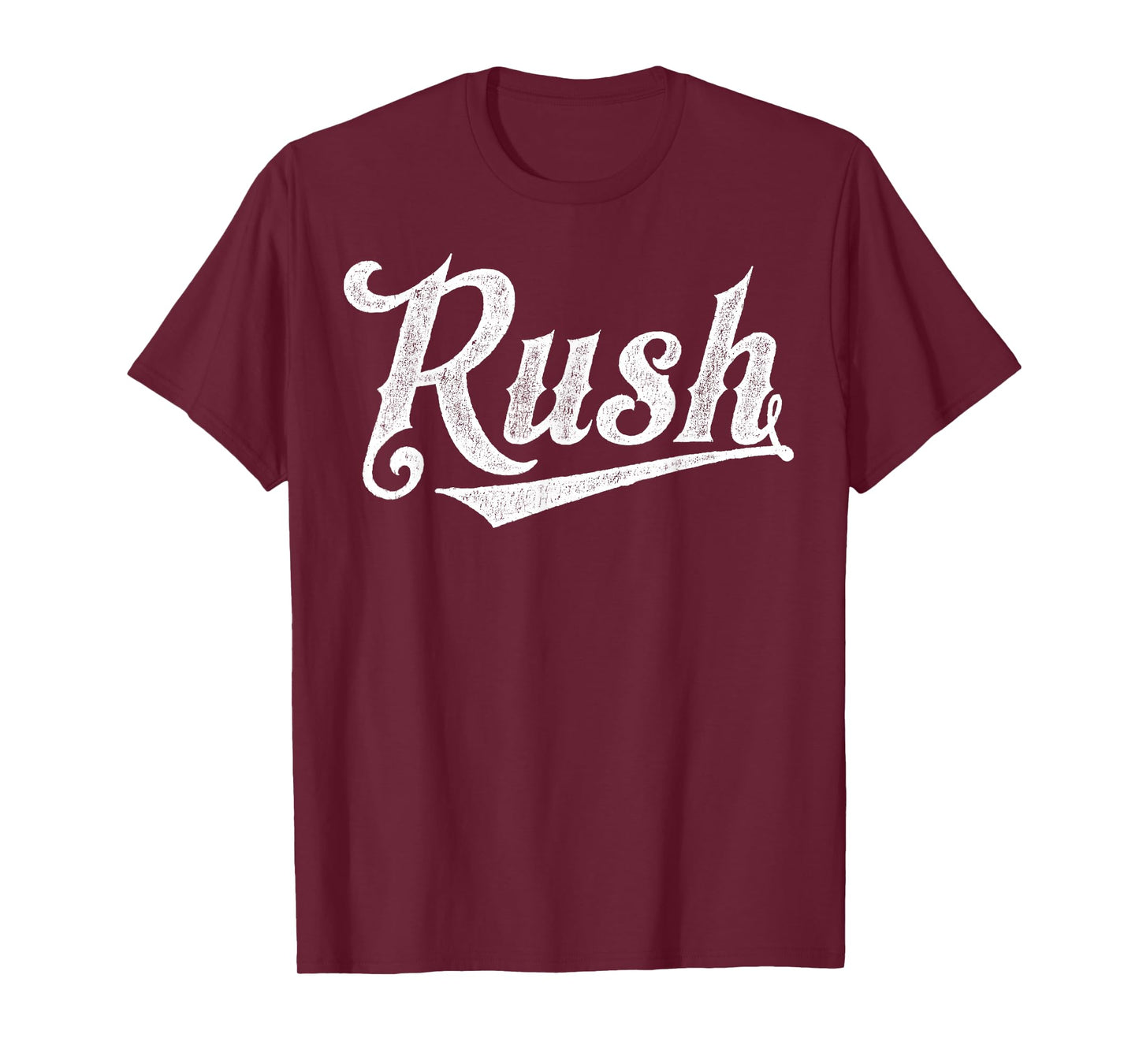 Rush Surname Vintage Retro Gift Men Women Boy Girl T-Shirt