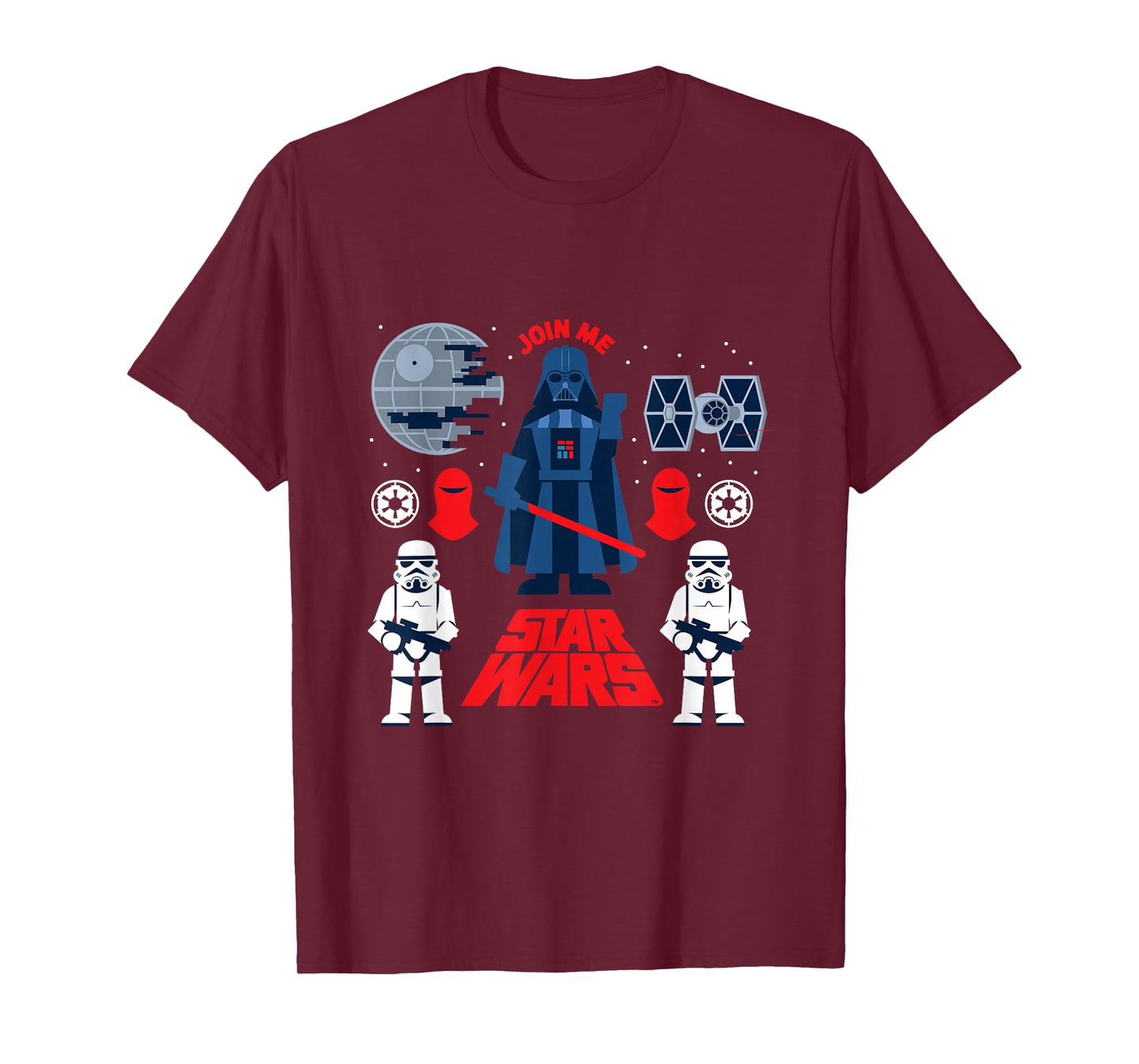 Star Wars Classic Darth Vader Join Me Empire Chibi T-Shirt