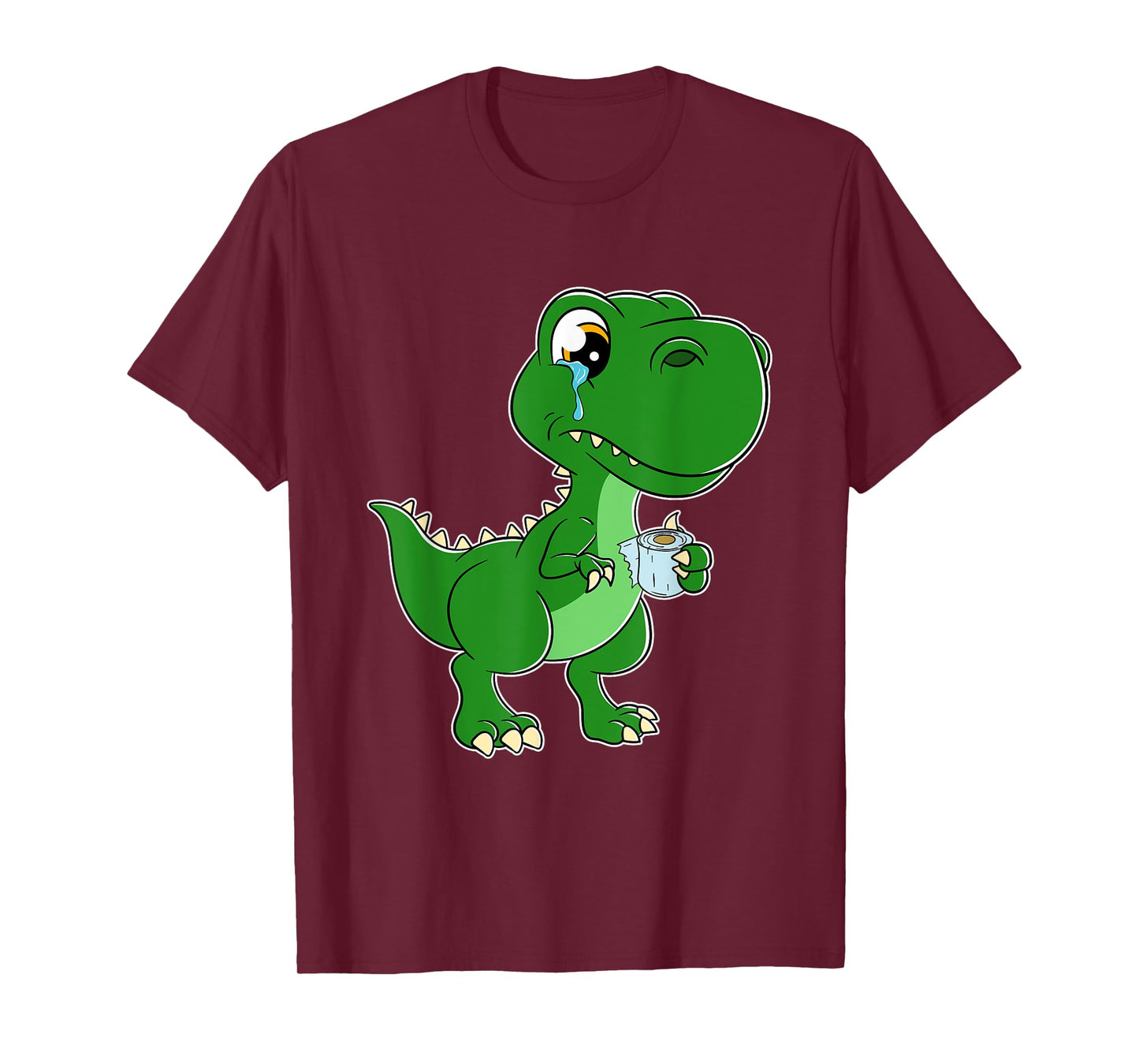 The struggle is real funny T-Rex Toilet Paper T-Shirt