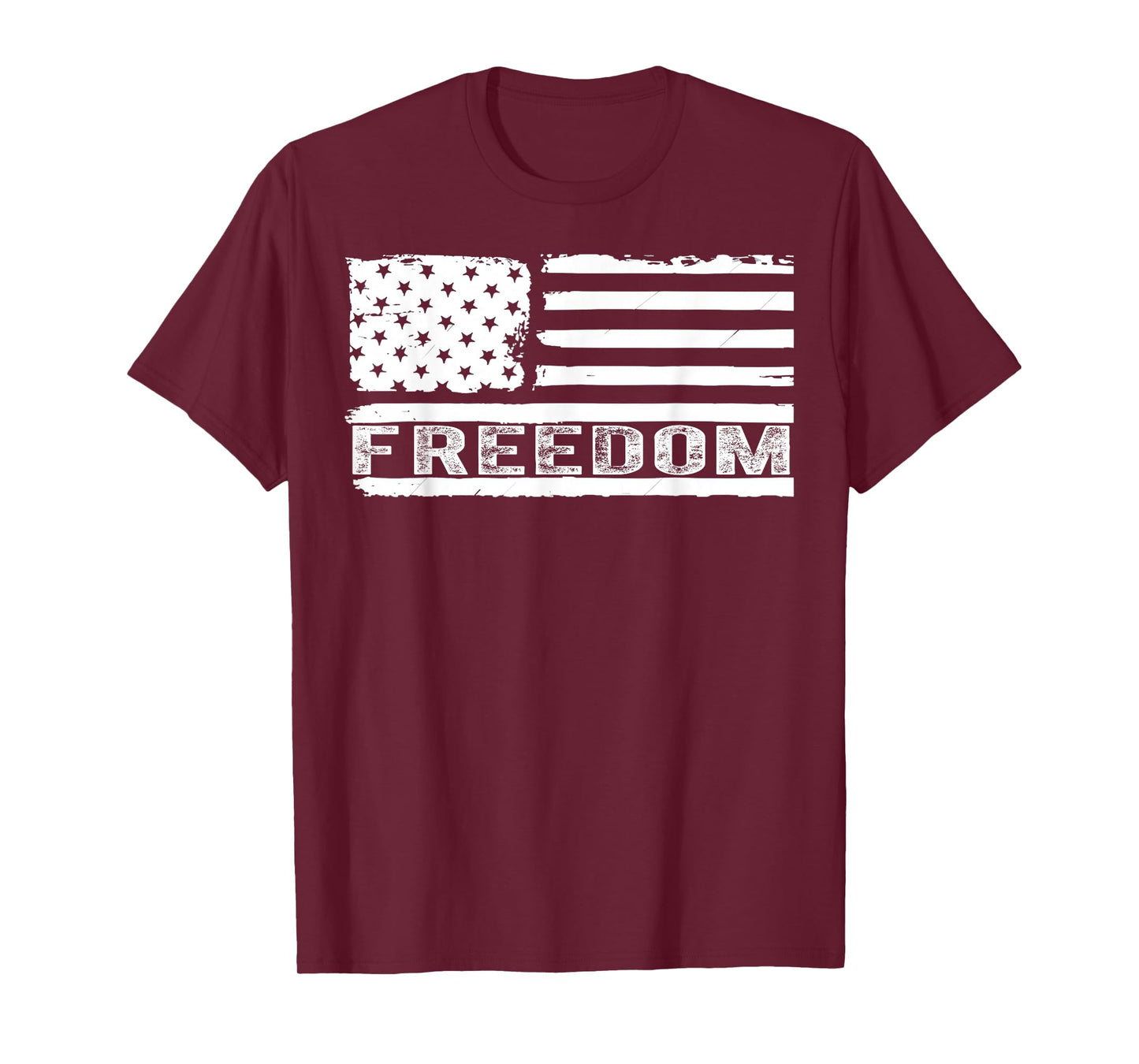 Freedom Vintage America Flag T-Shirt