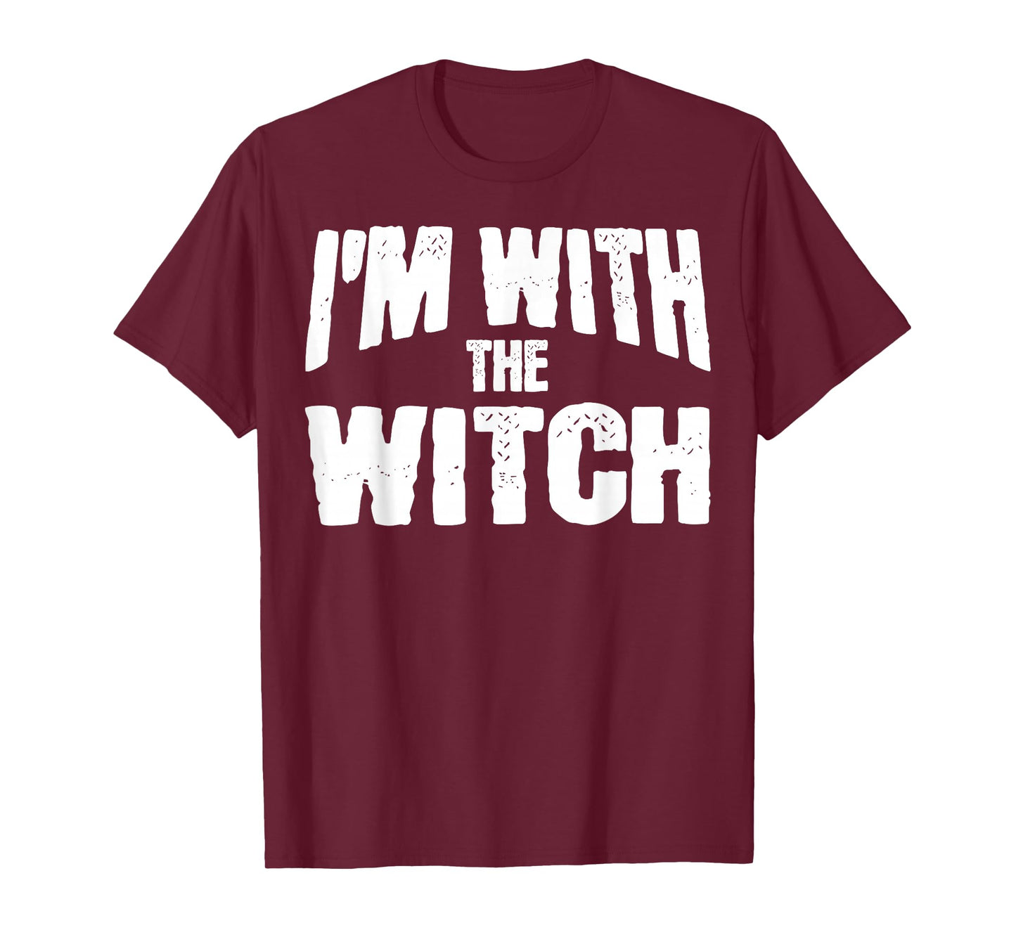 I'm with The Witch Funny Matching Halloween Costume T-Shirt