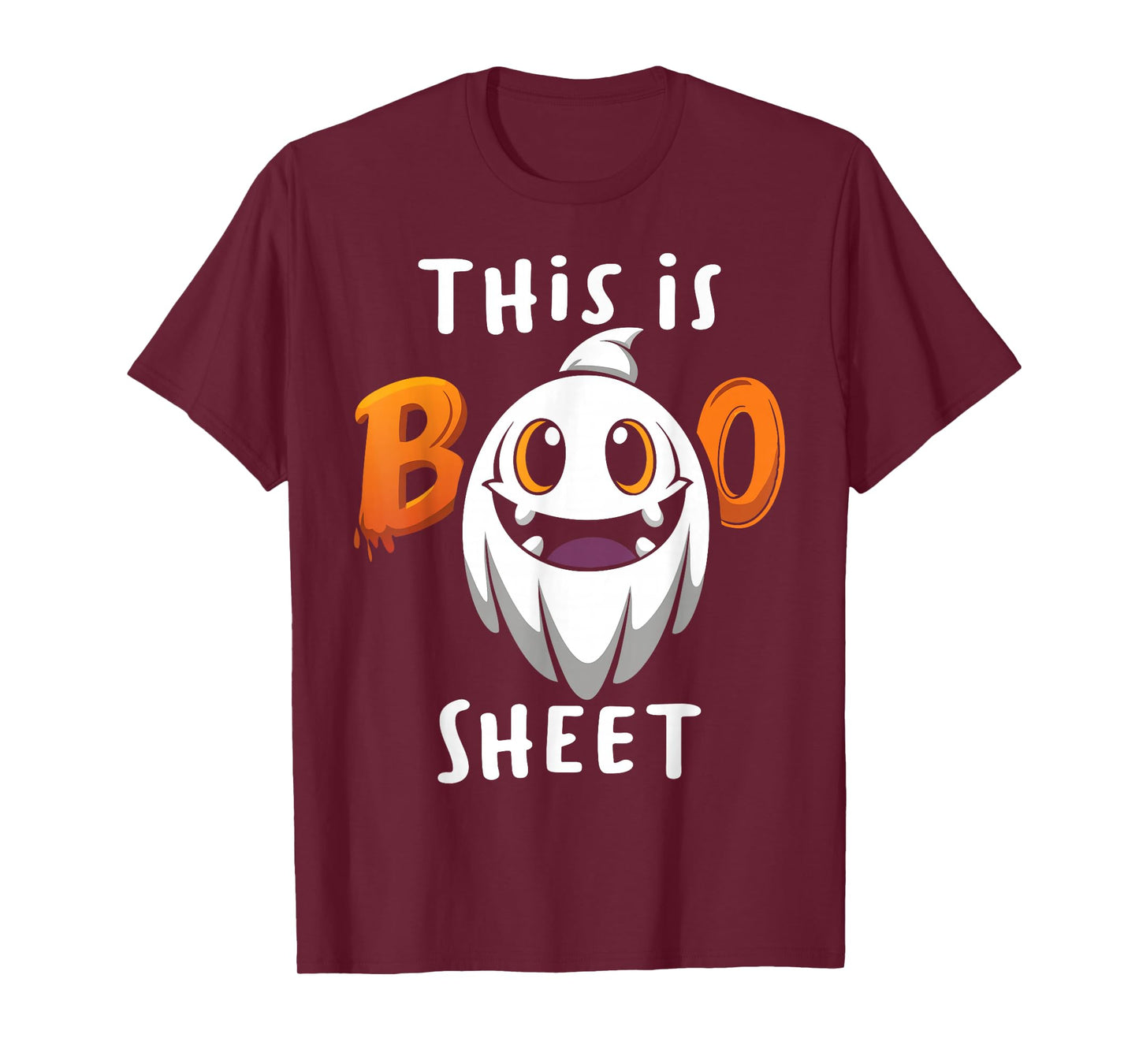 This is Boo Sheet Ghost Retro Halloween Costume T-Shirt
