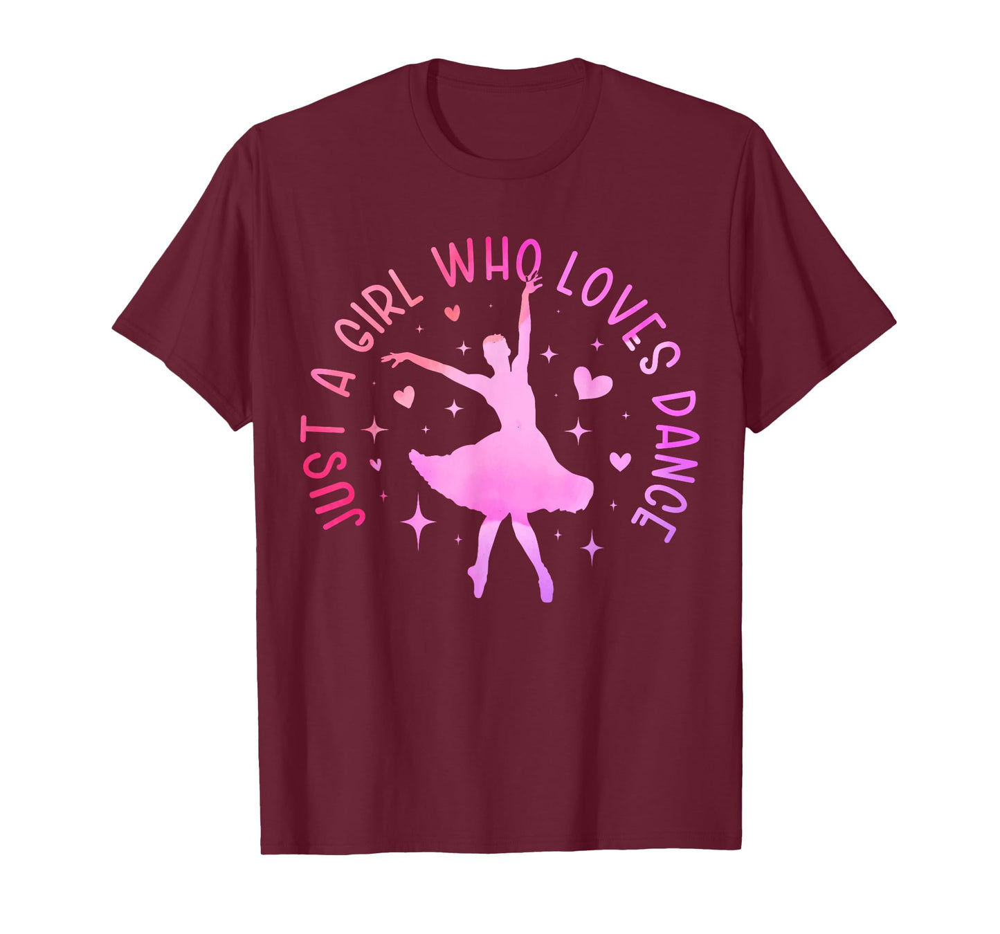 Cute Just a girl who loves Dance lover Girl Dancing T-Shirt