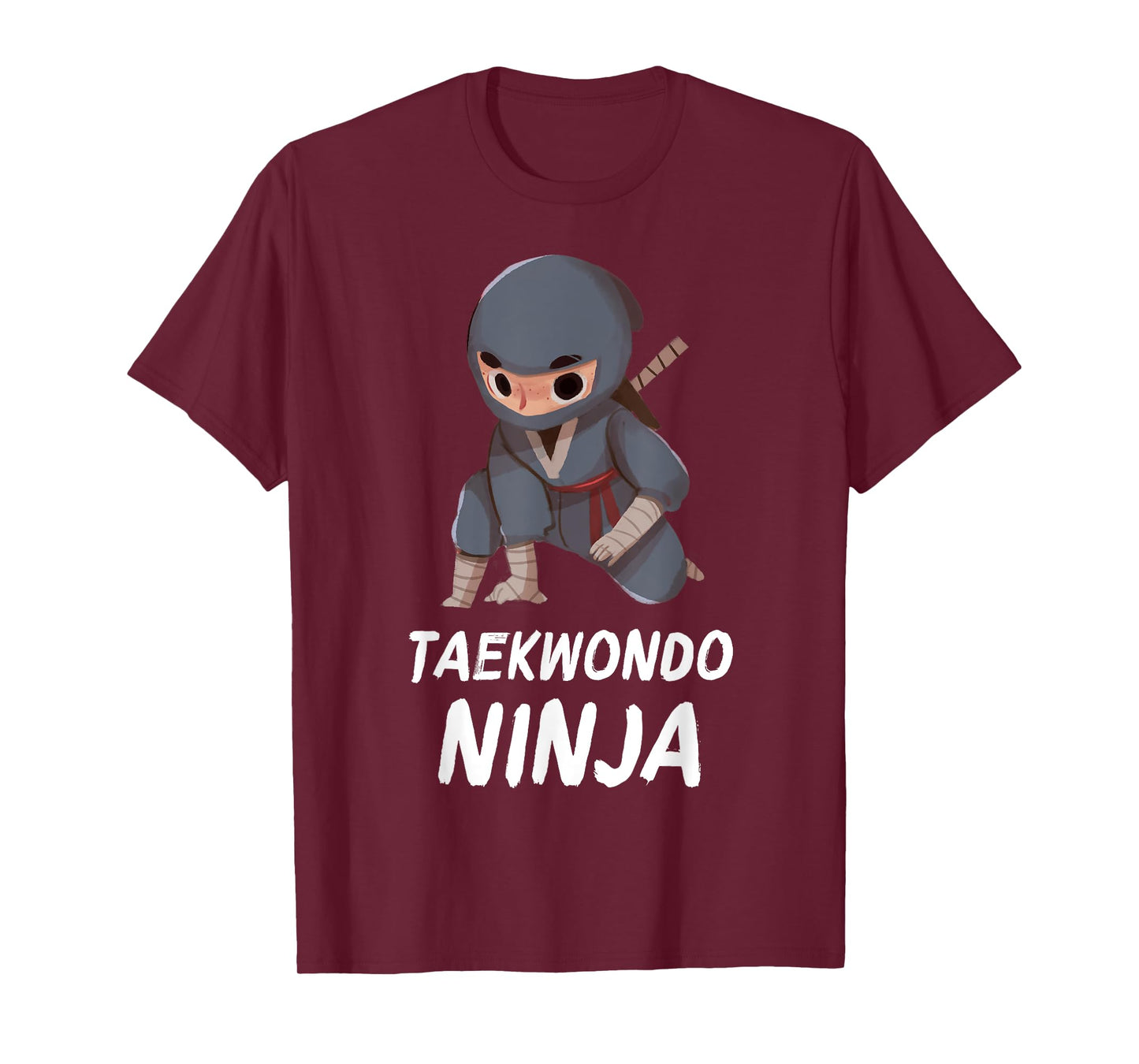 Taekwondo Ninja Boy Funny Martial Arts Sports T-Shirt