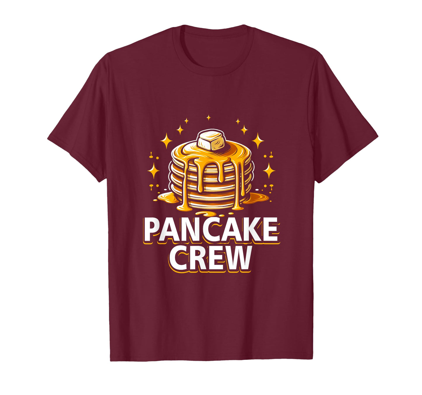 Pancake Crew Breakfast Food Syrup Cute Pancake Maker T-Shirt