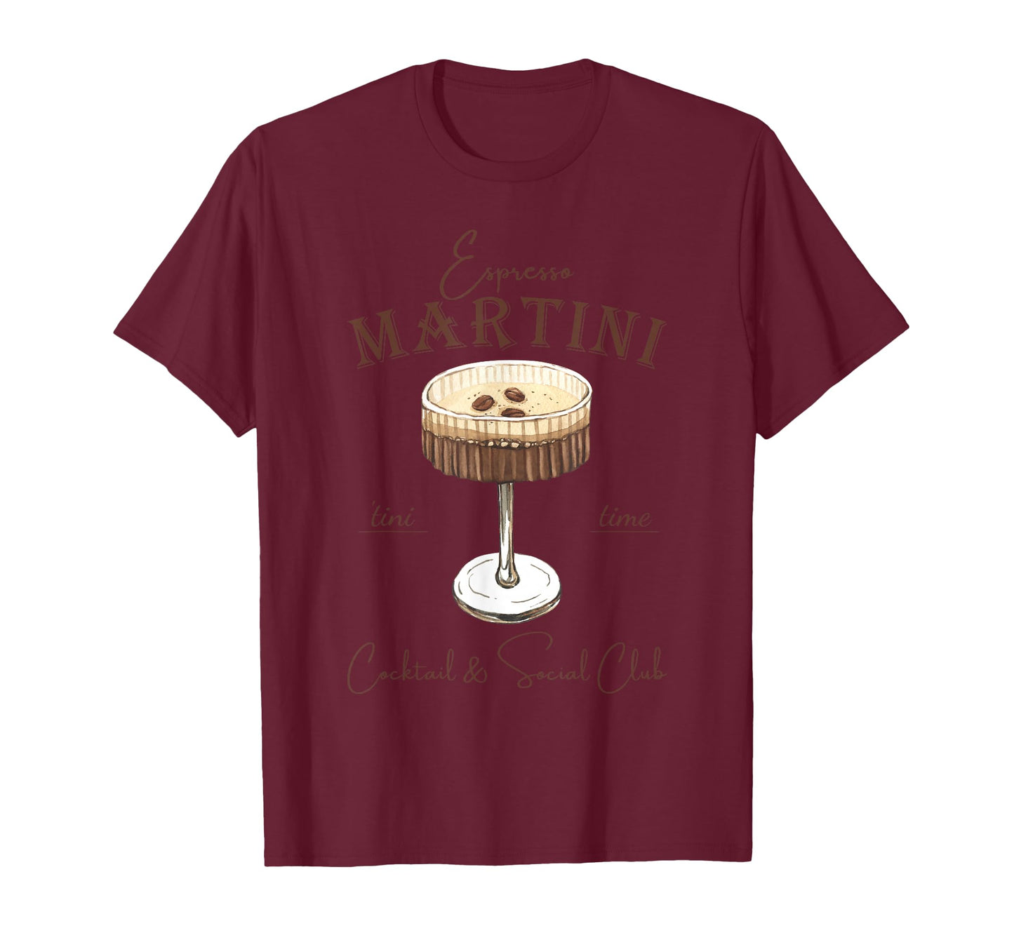 Espresso Martini Social Club Drinking Vintage T-Shirt
