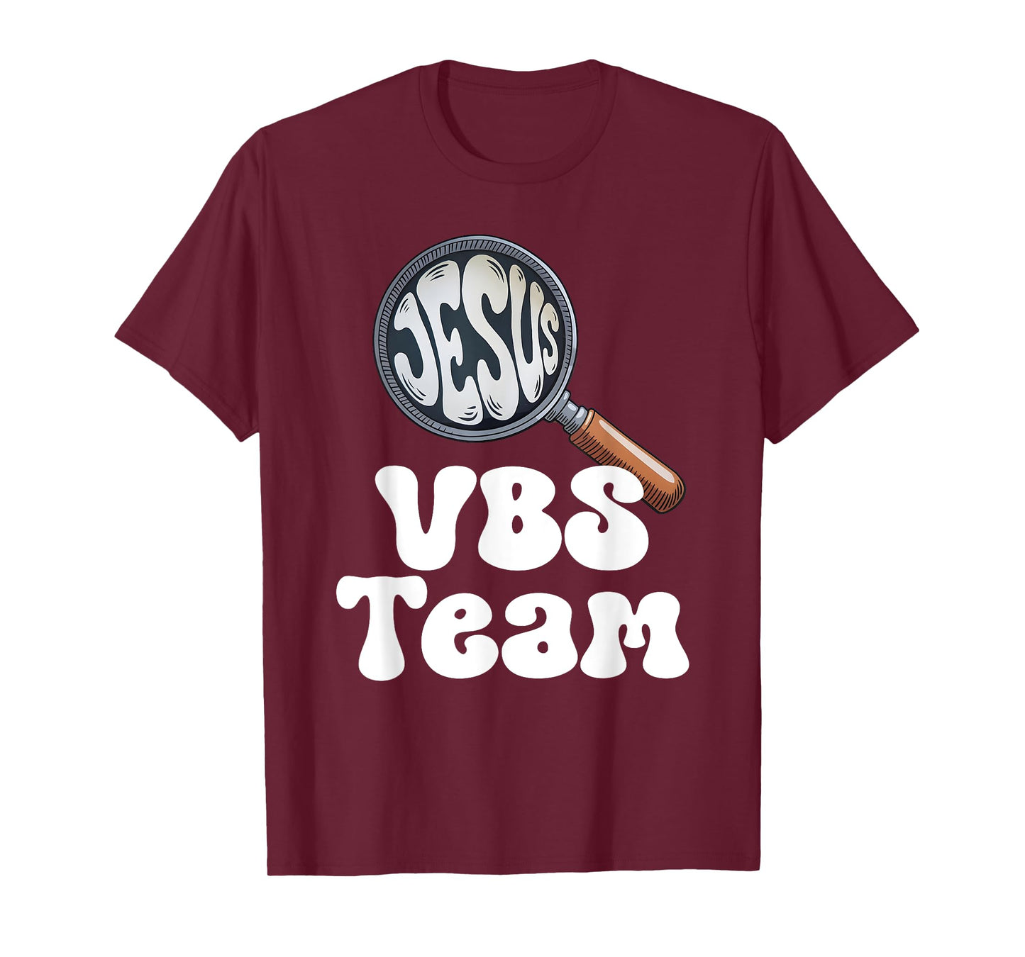 VBS 2025 Vacation Bible School VBS Team Hand Lens T-Shirt