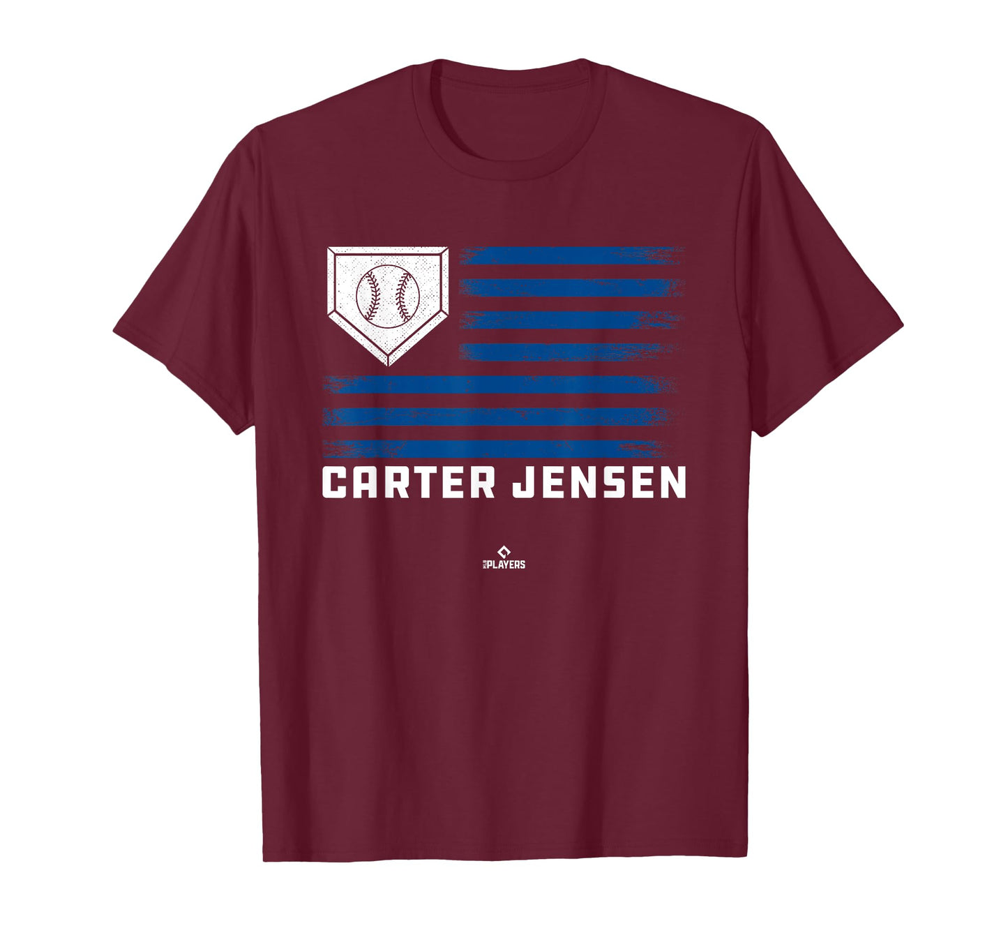 Vintage Flag Gameday Carter Jensen Prospect Baseball Fan T-Shirt