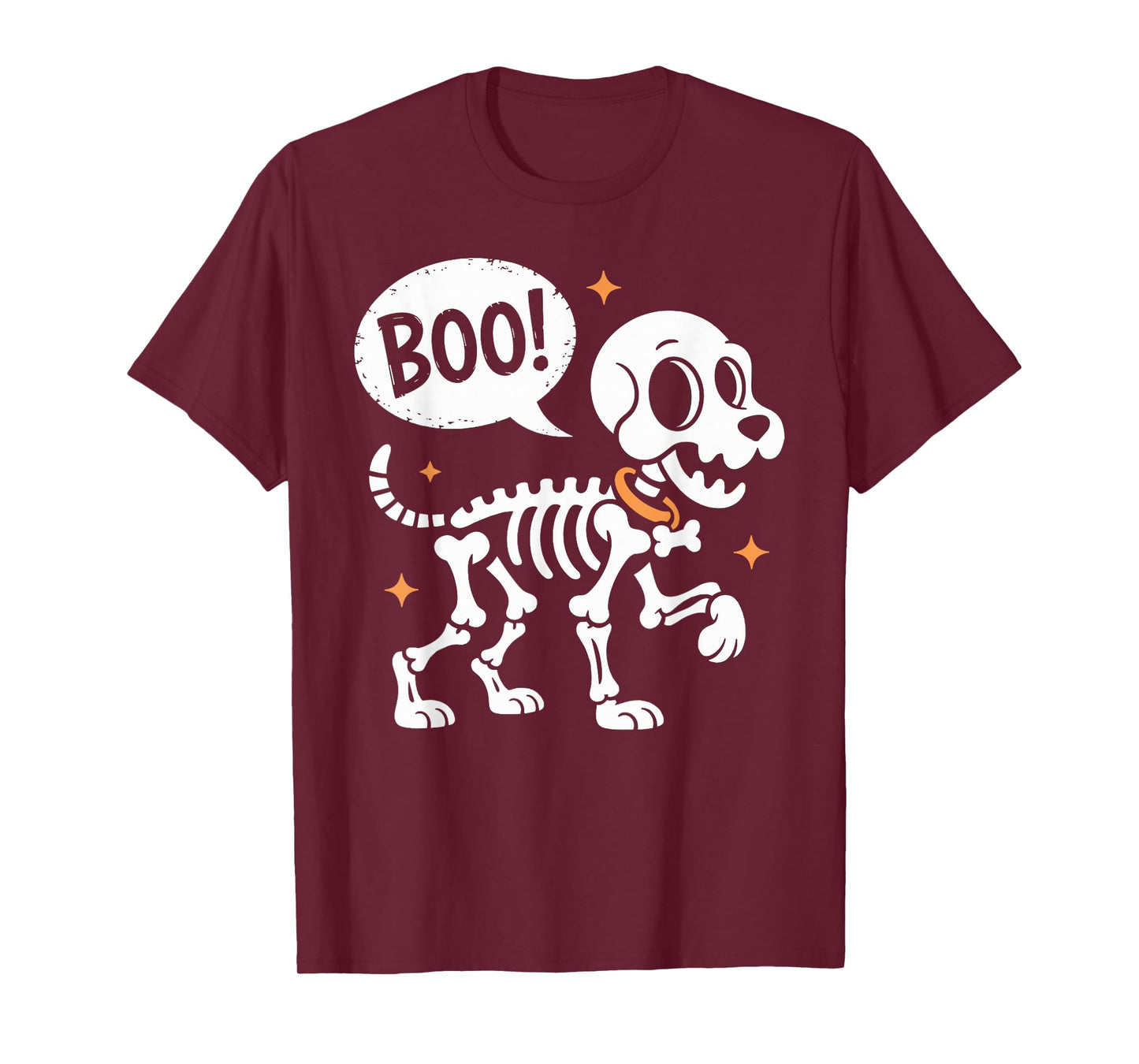 Boo Dachshund Skeleton Costume Halloween Dog T-Shirt