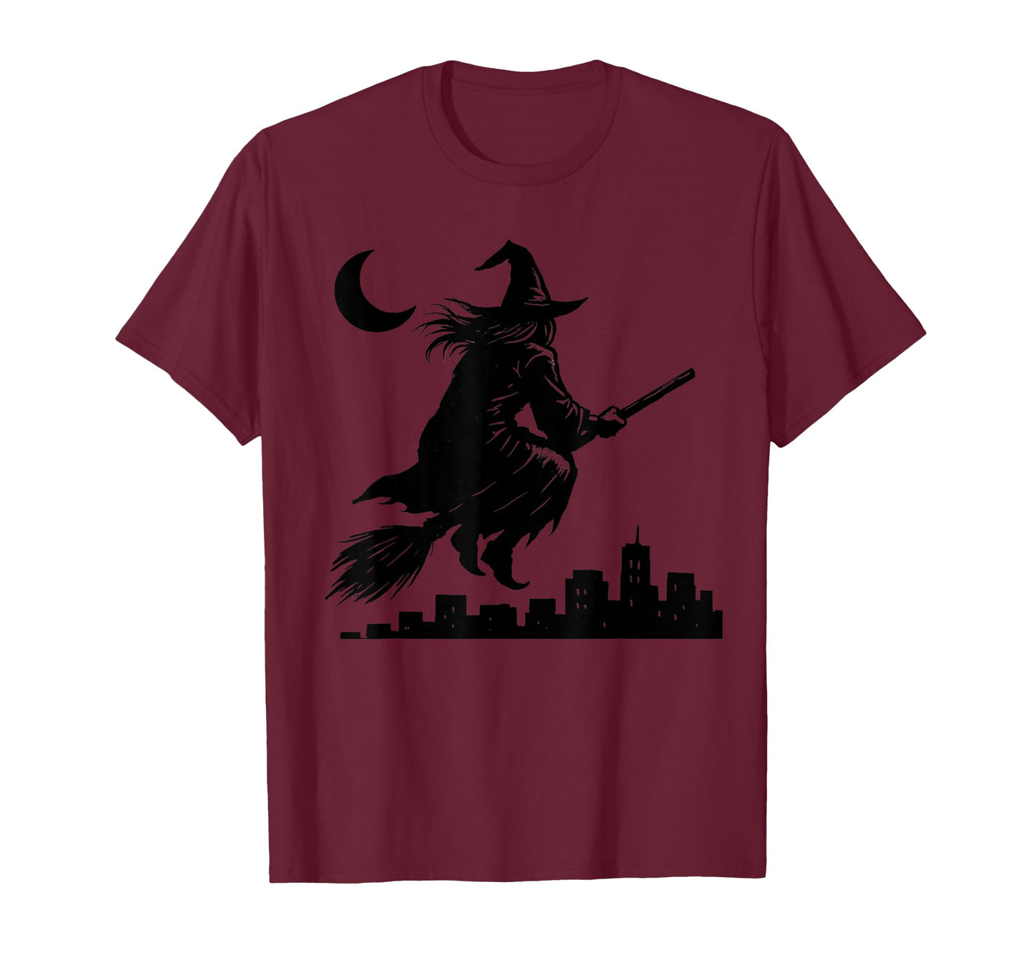 Halloween Witch Flying T-Shirt