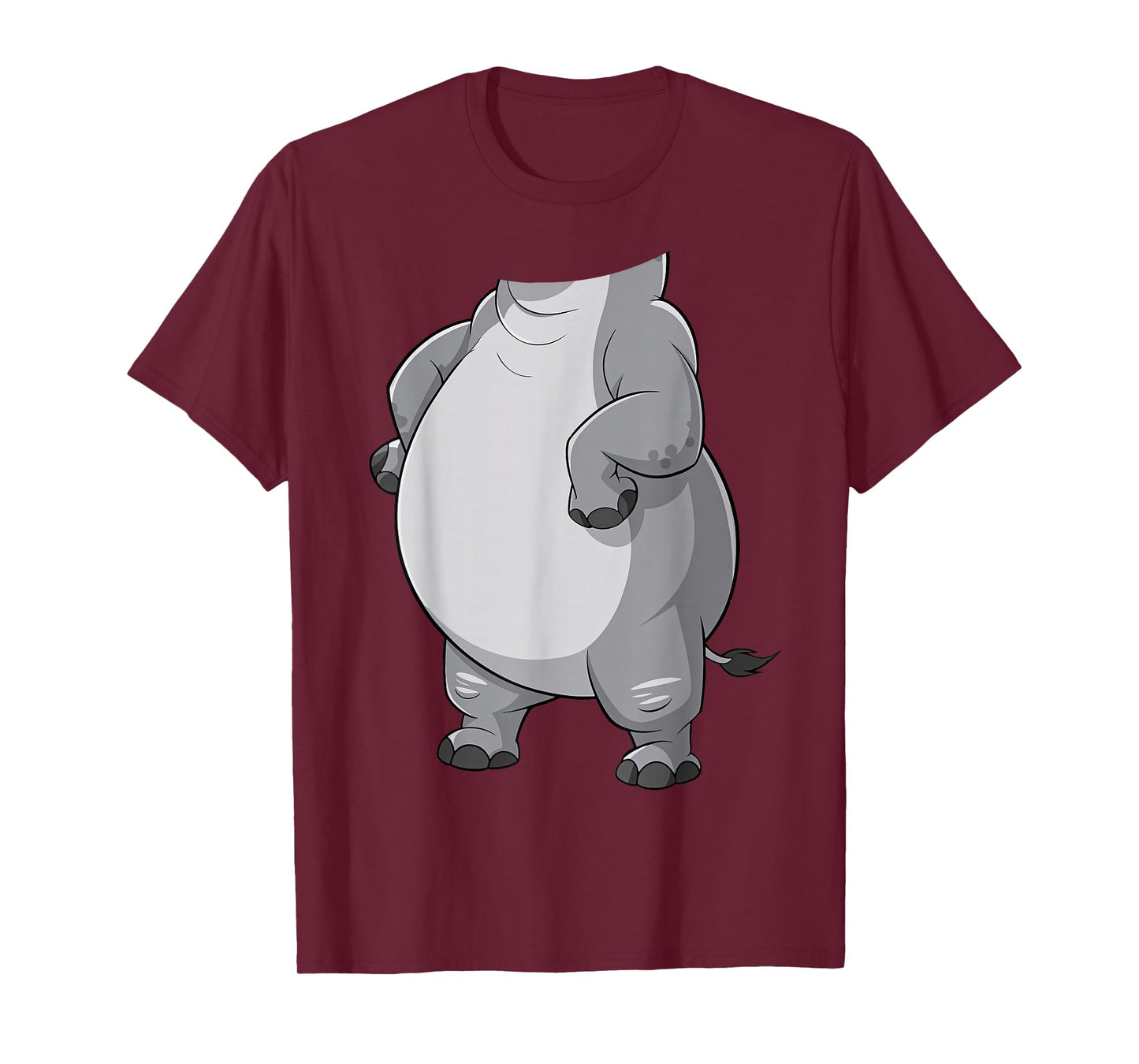 Hippo Shirt Adult Kids Men Women Hippopotamus Costume T-Shirt