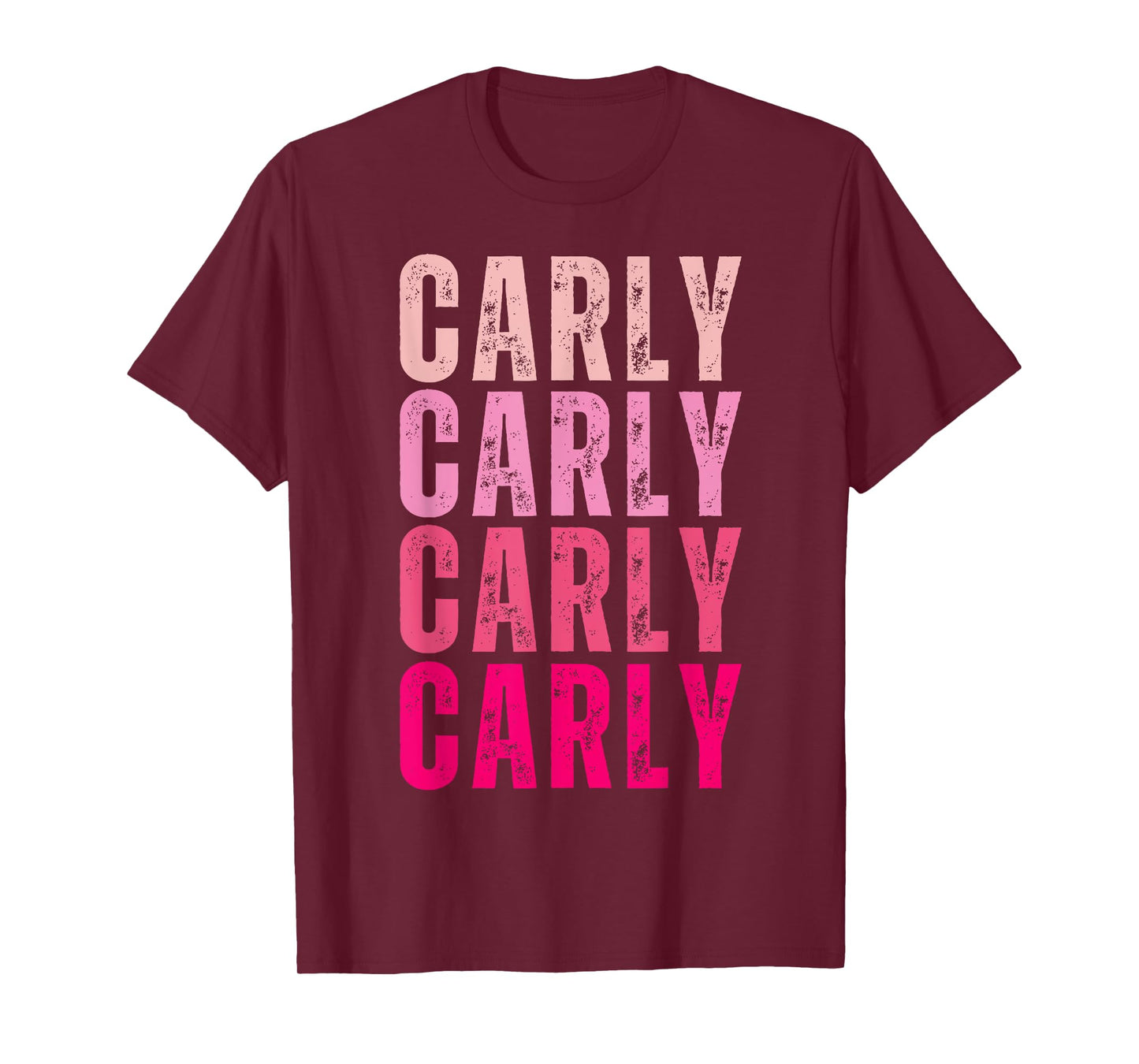 Personalized Name Carly I Love Carly 70's Vintage T-Shirt
