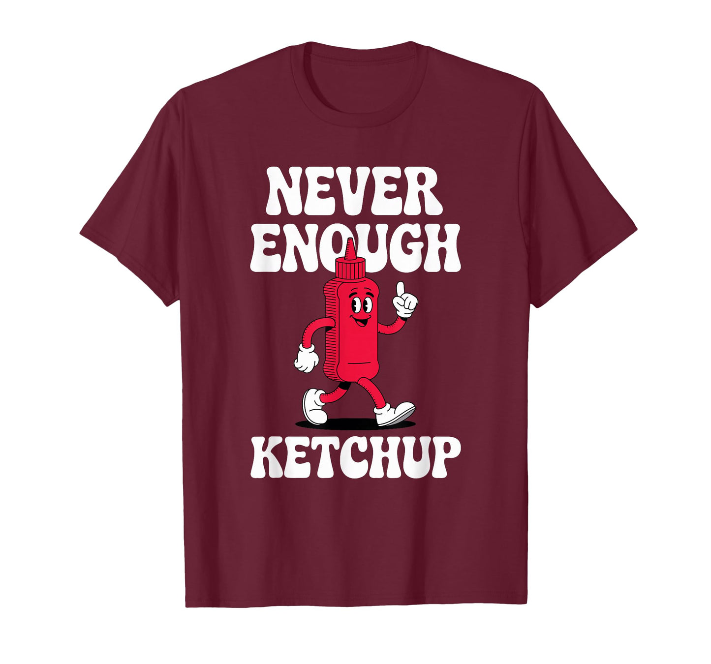 Funny Retro Ketchup Men Women Boys or Girls Ketchup T-Shirt