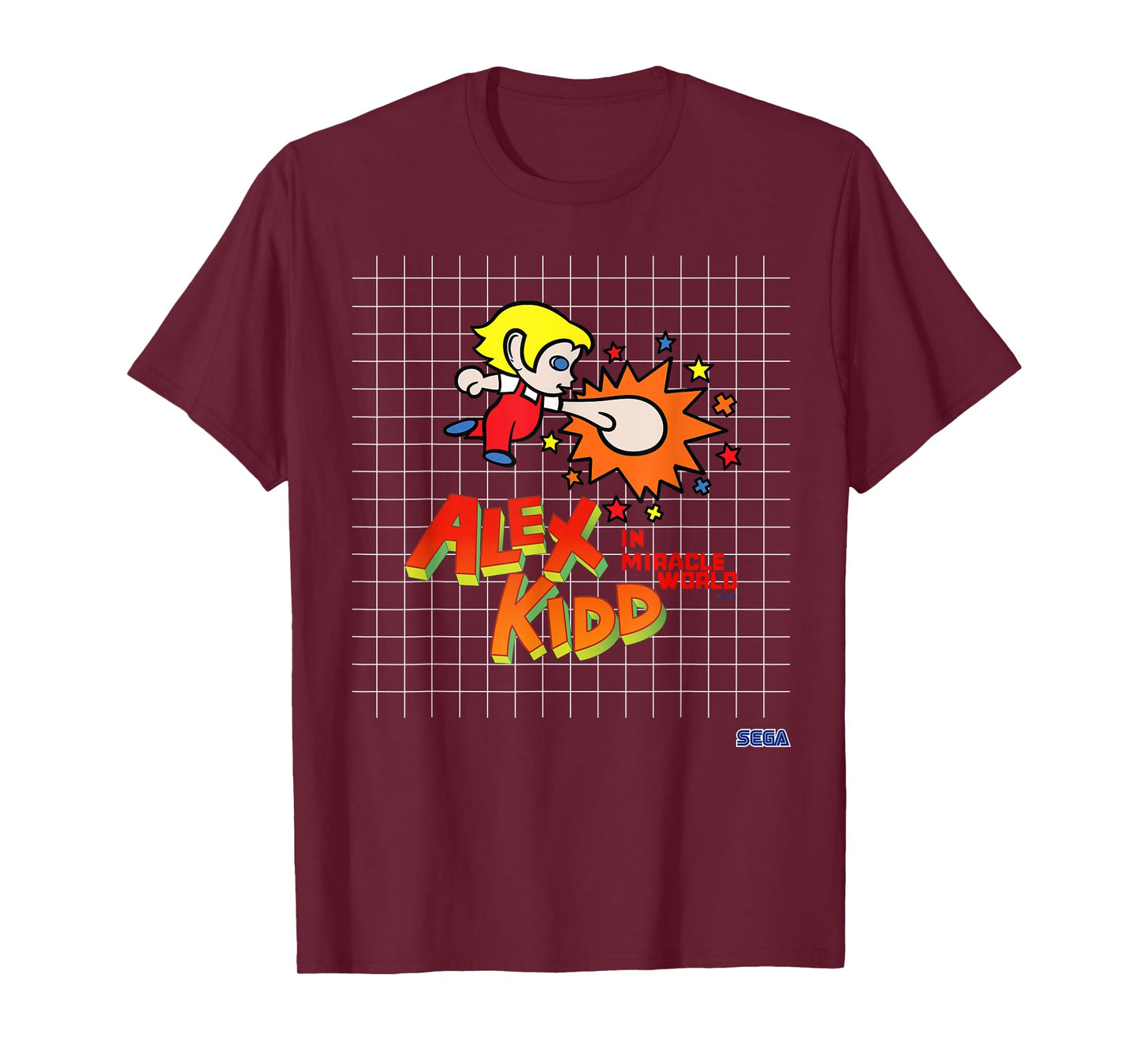 Alex Kidd key art SEGA Master System video game T-Shirt