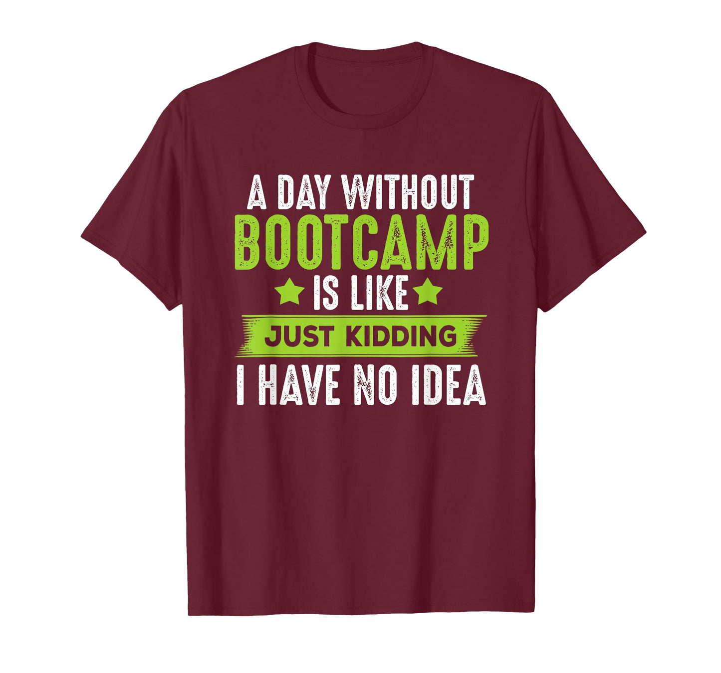 Funny Bootcamp Workout T-shirt, Gifts For Boot Camp Trainer T-Shirt