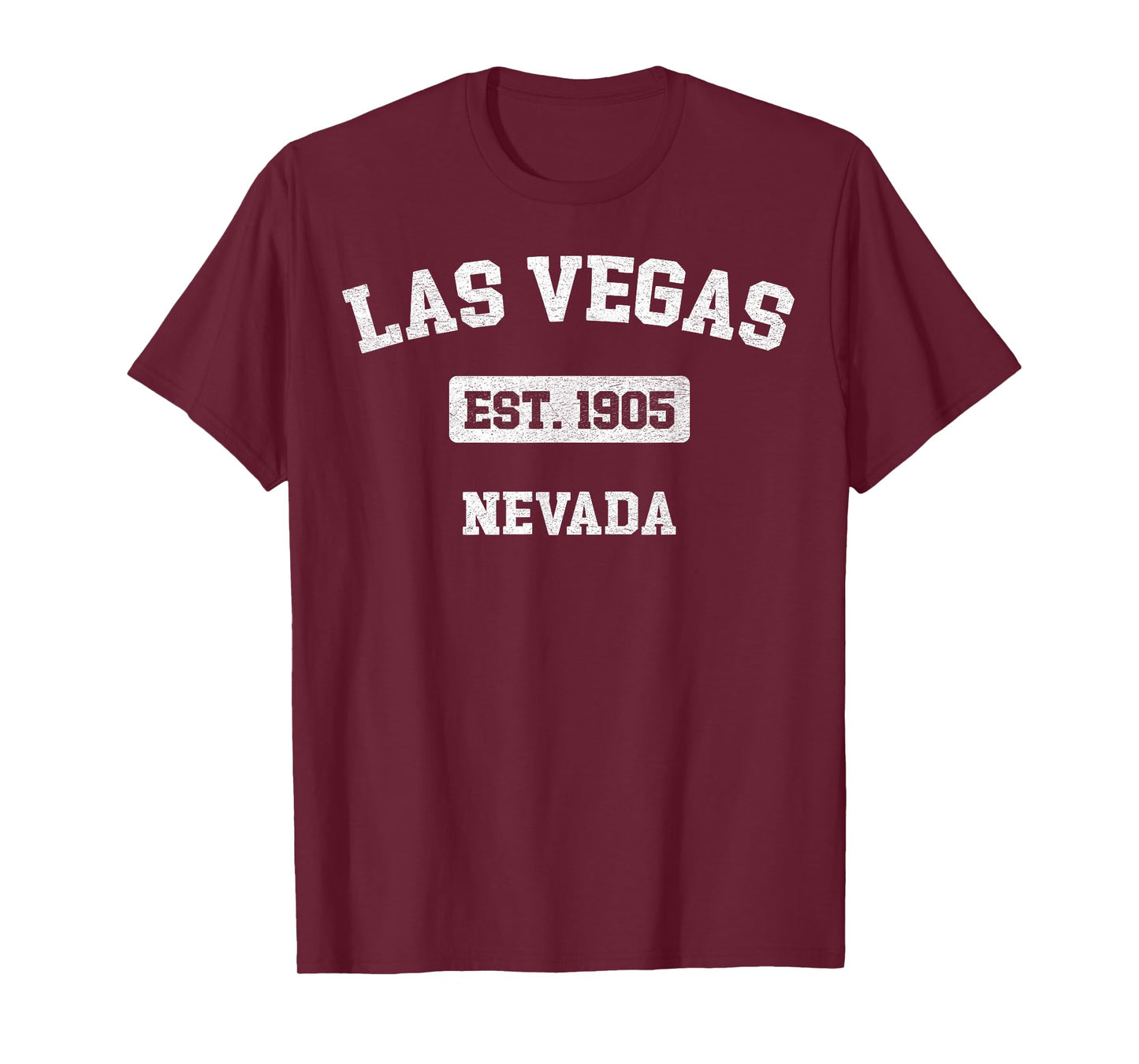 Vintage Las Vegas Nevada NV Est. 1905 Souvenir T-Shirt