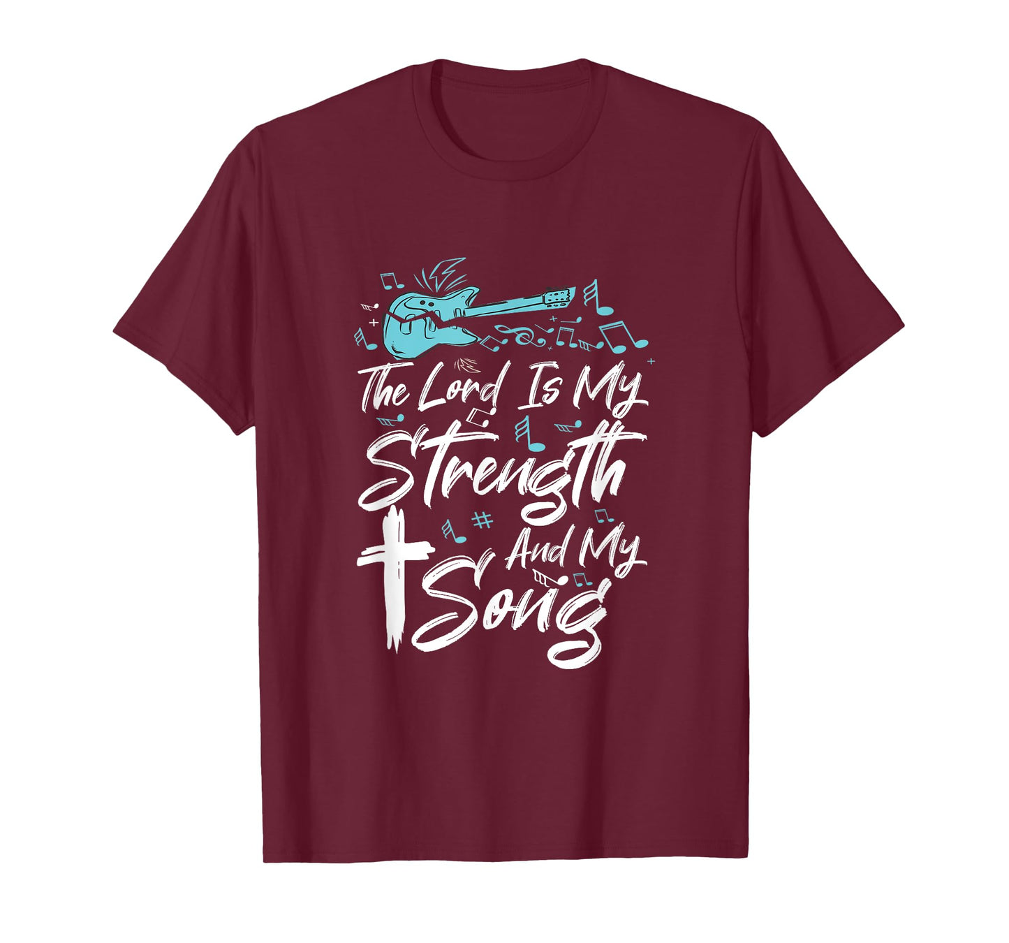 Christian Music Guitar Church Band Love God T-Shirt