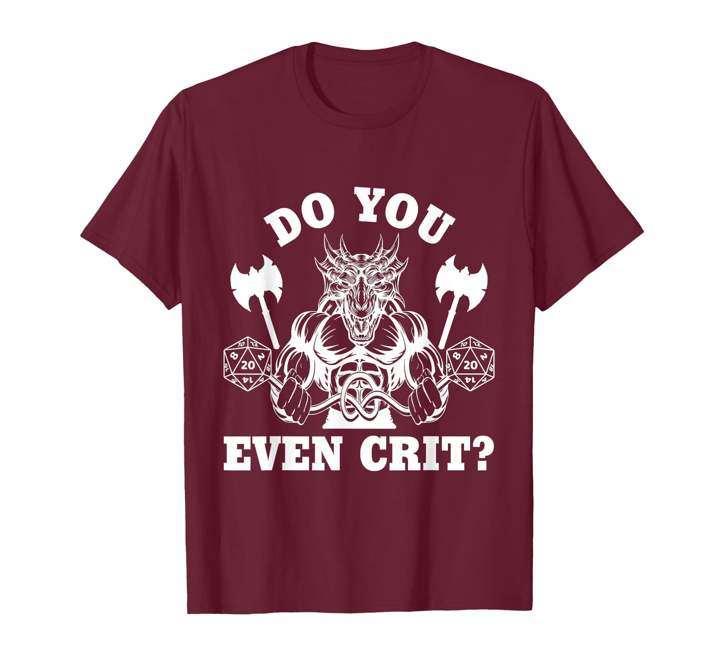 Do You Even Crit Gym Workout Cardio Funny DM Healthy Strong T-Shirt