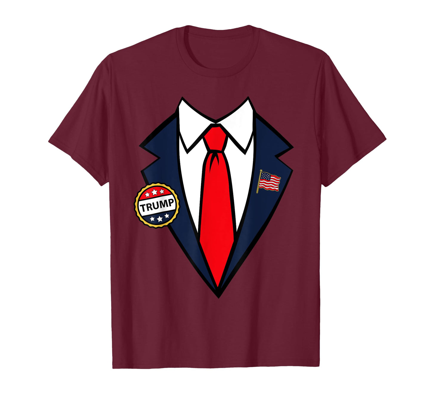 Donald Trump Halloween Costume Easy Last Minute Costume T-Shirt