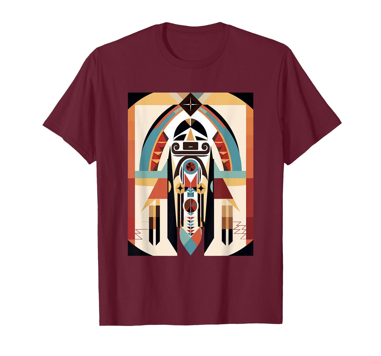 Hopi Art Design American Style Kachina T-Shirt