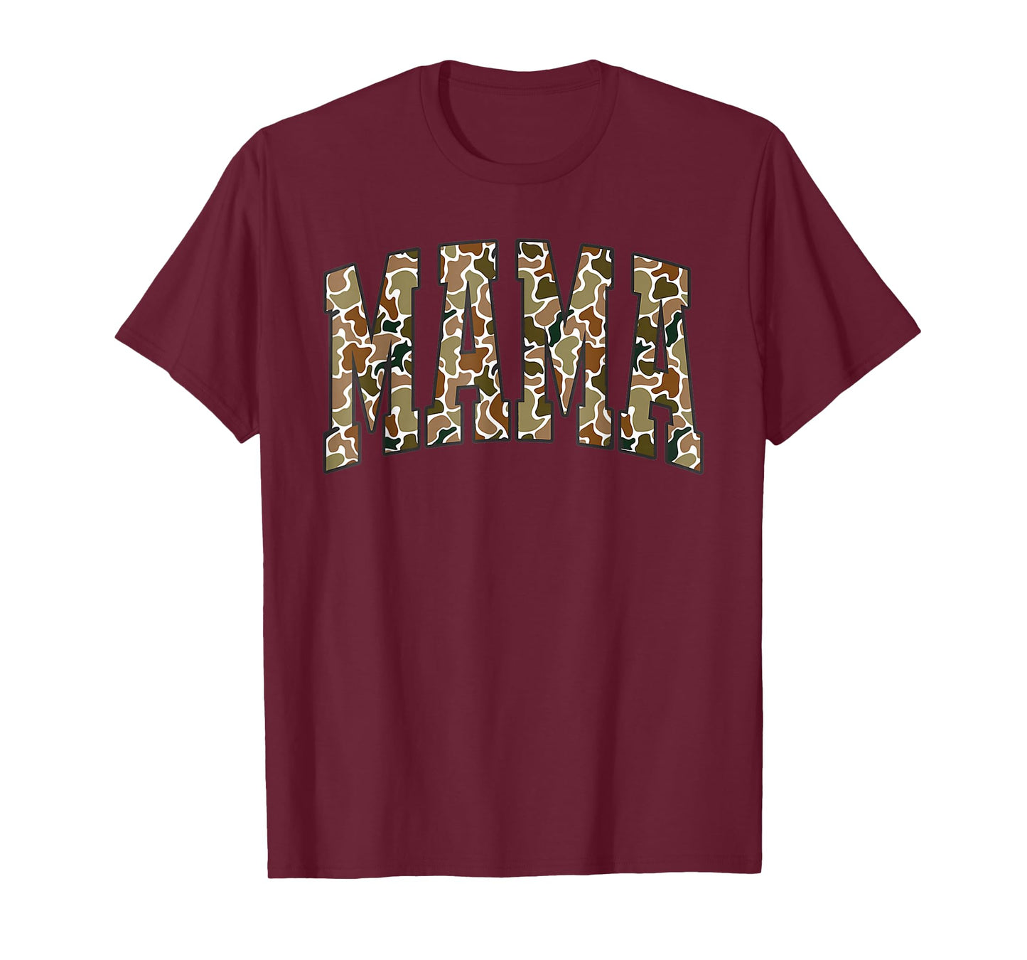 Retro Camo Hunting Mama Old Camo Mom Mother's Day Gift T-Shirt