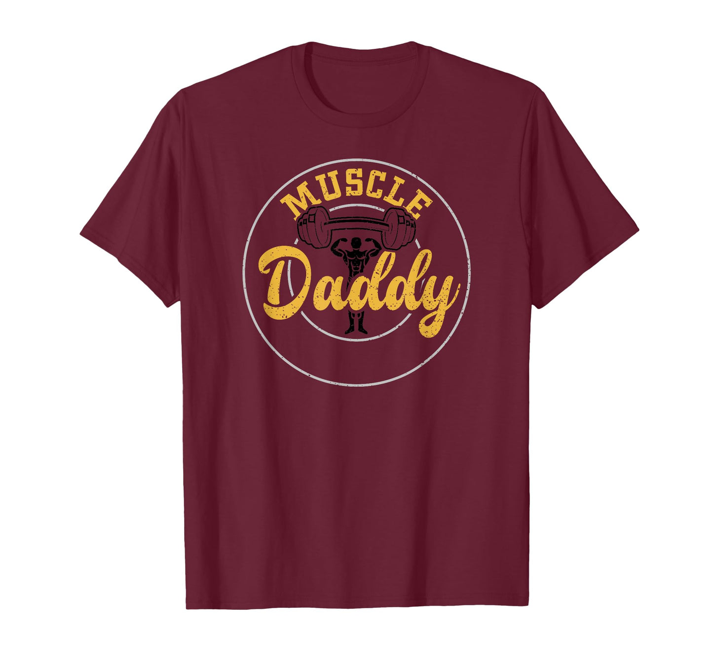 Dad: Muscle Daddy - Gym Sayings T-Shirt
