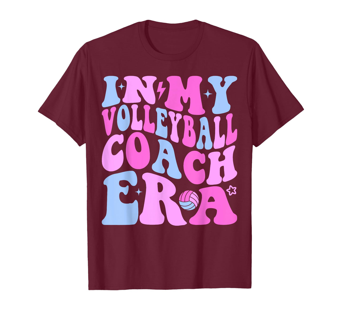 In My Volleyball Coach Era Volleyball Lover Coach Sports T-Shirt