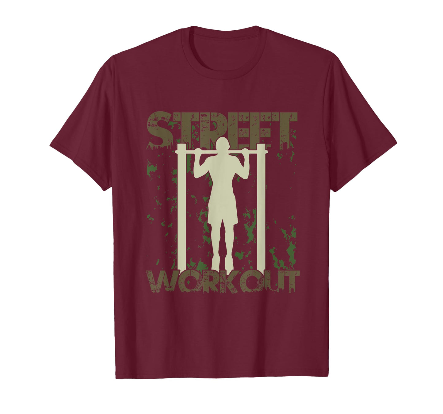 Street Workout Calisthenics Training Gym Exercise Fitness T-Shirt