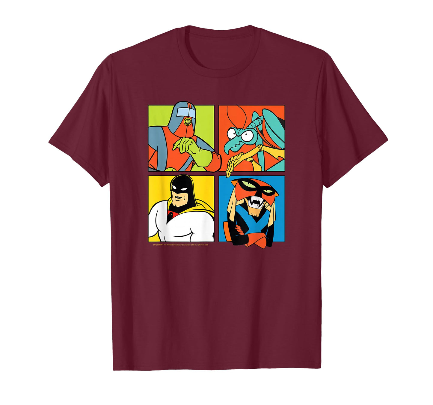 Space Ghost Coast to Coast Hero Villains T-Shirt