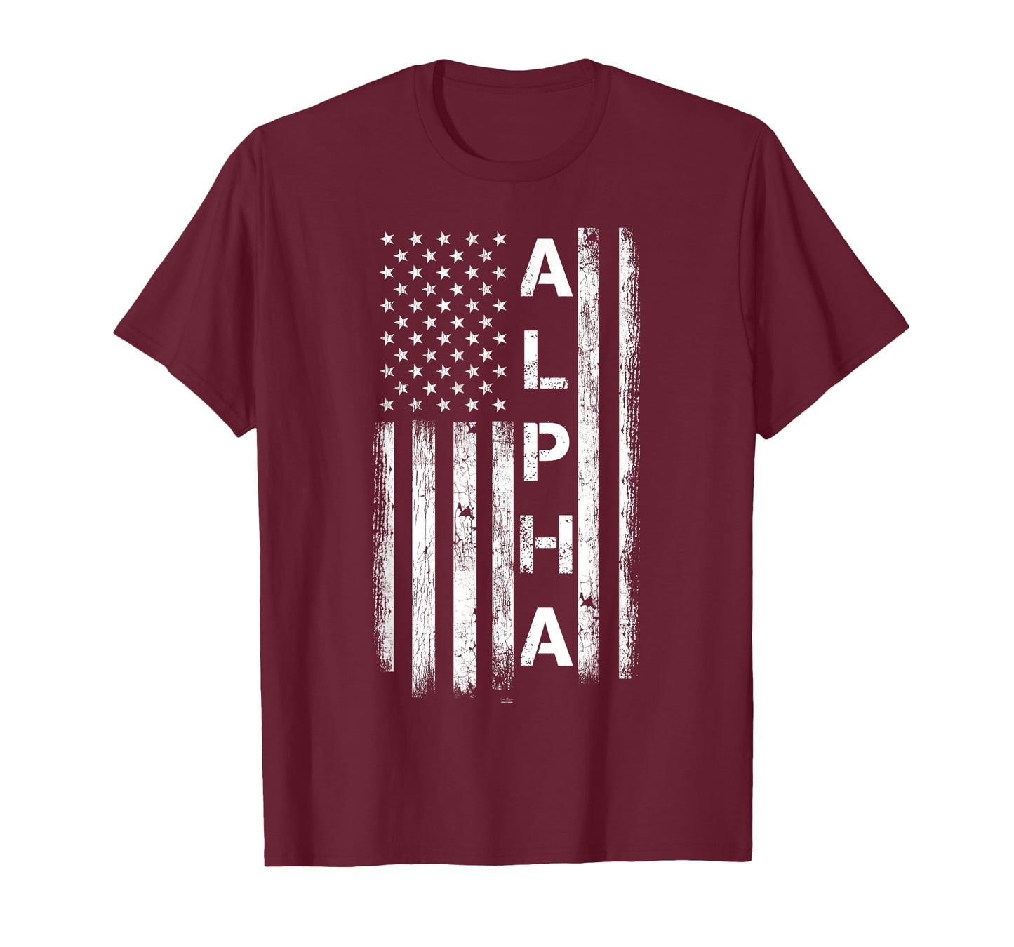 Gym ALPHA-FLAG Workout Bodybuilding Fitness Cool Graphic T-Shirt