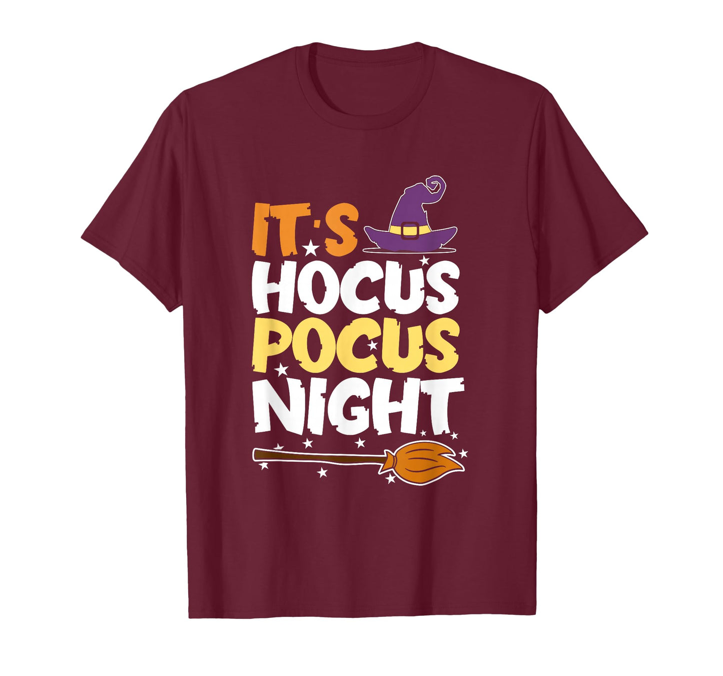 Hocus Pocus Night Witch Witches Halloween Witches Broom Witc T-Shirt