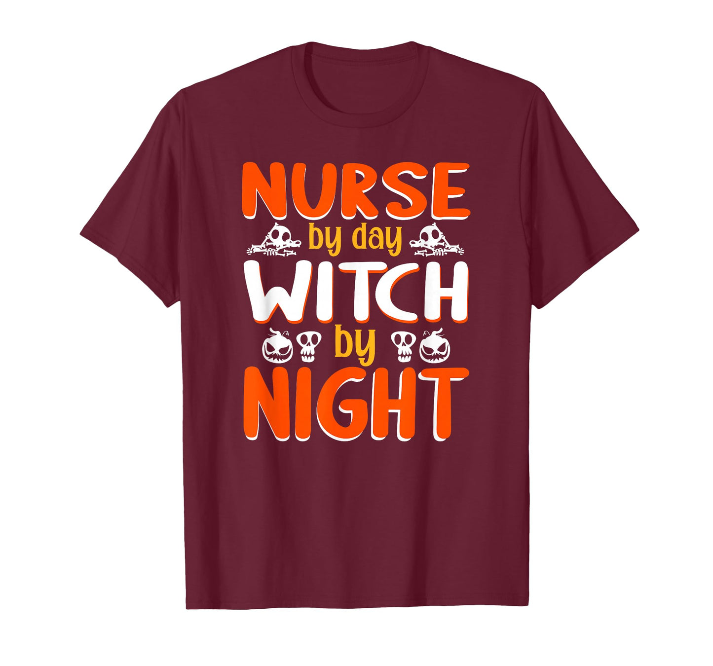 Nurse by Day Witch by Night T-Shirt