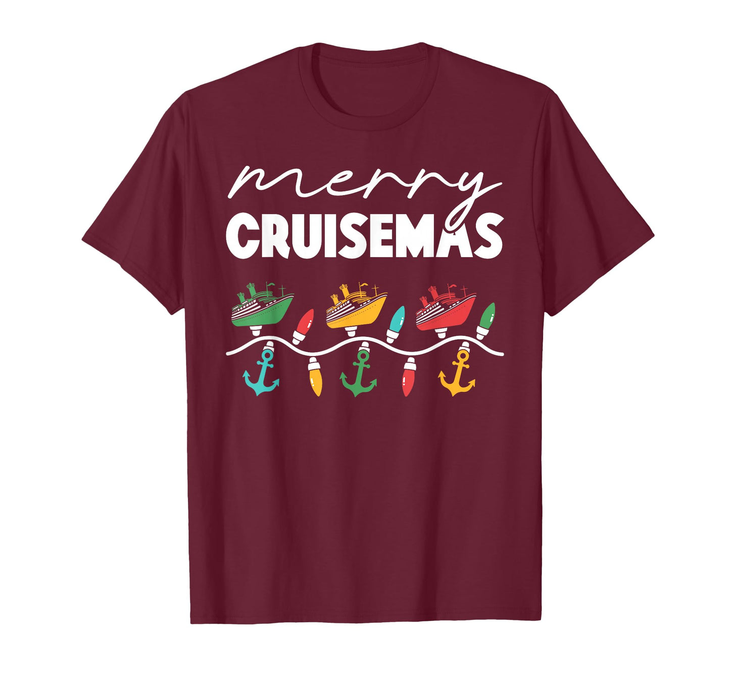 Merry Cruisemas Christmas Cruise Ship Matching Family T-Shirt
