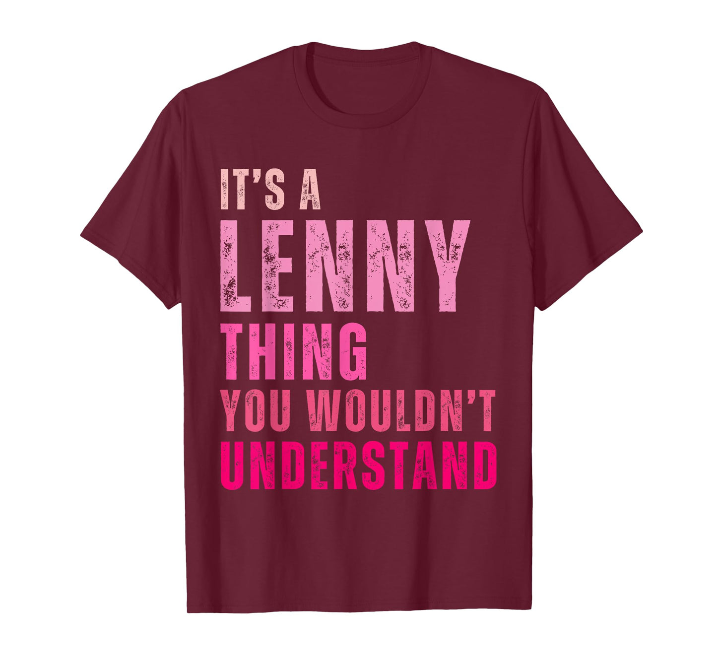 It's A Lenny Thing You Wouldn't Understand Lenny Vintage T-Shirt