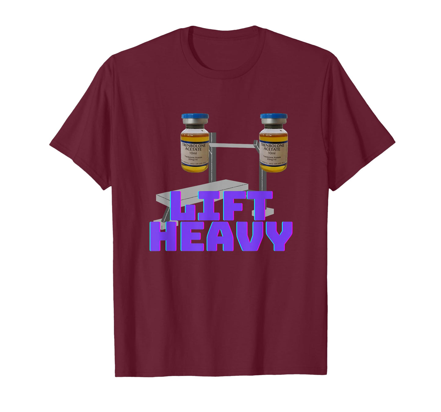 Lift heavy | Gym steroids | Gym funny T-Shirt