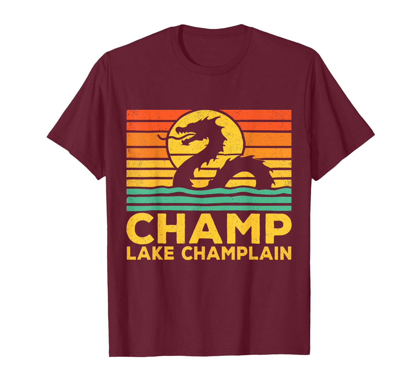 Champ Lake Champlain Monster American Folklore T-Shirt