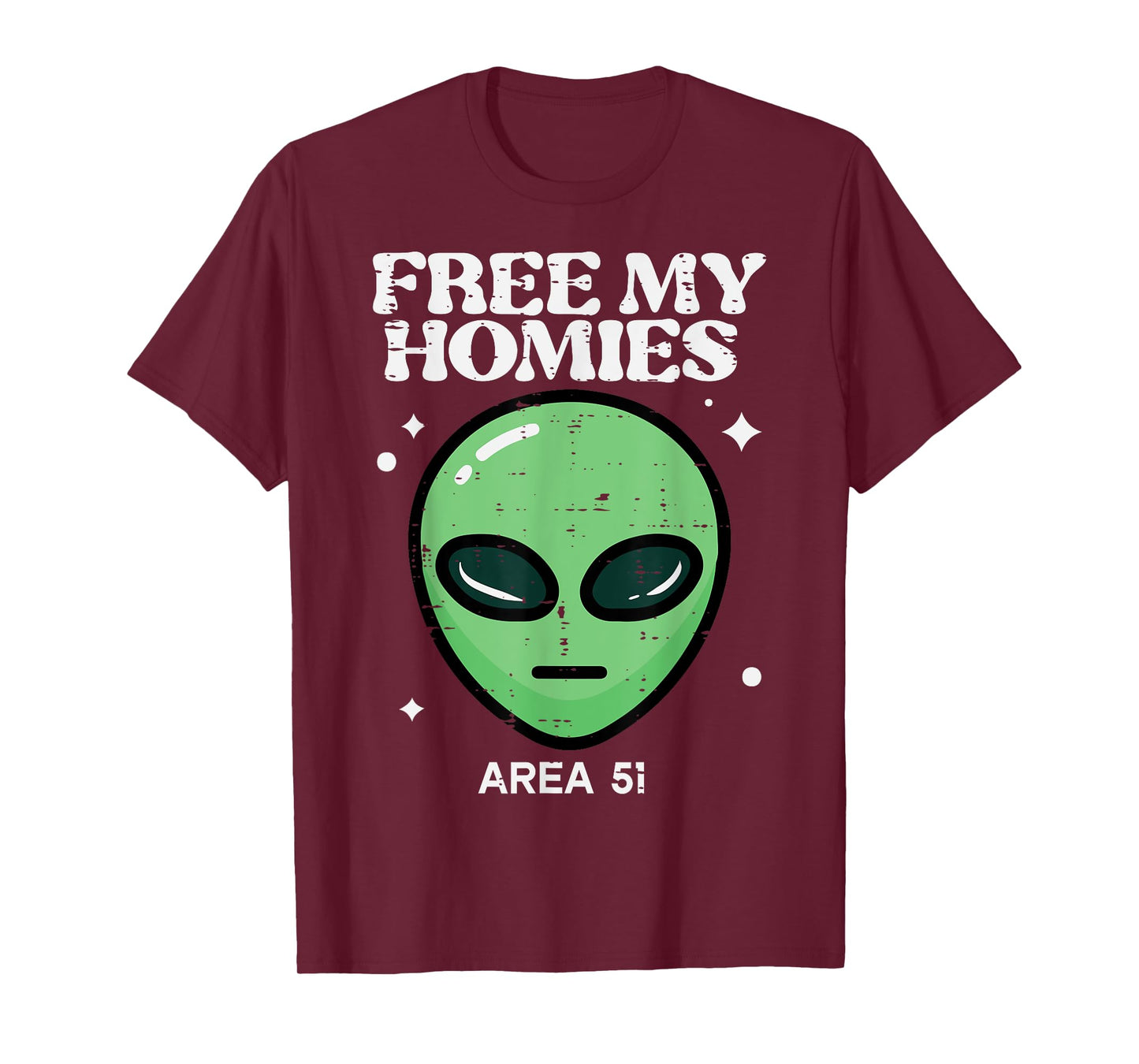 Alien Free My Homies Area 51 Funny UFO Boys Kids Men Women T-Shirt