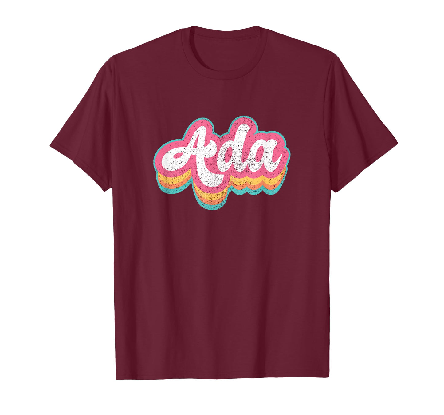 Ada First Name Girl Vintage 70s 80s Personalized T-Shirt