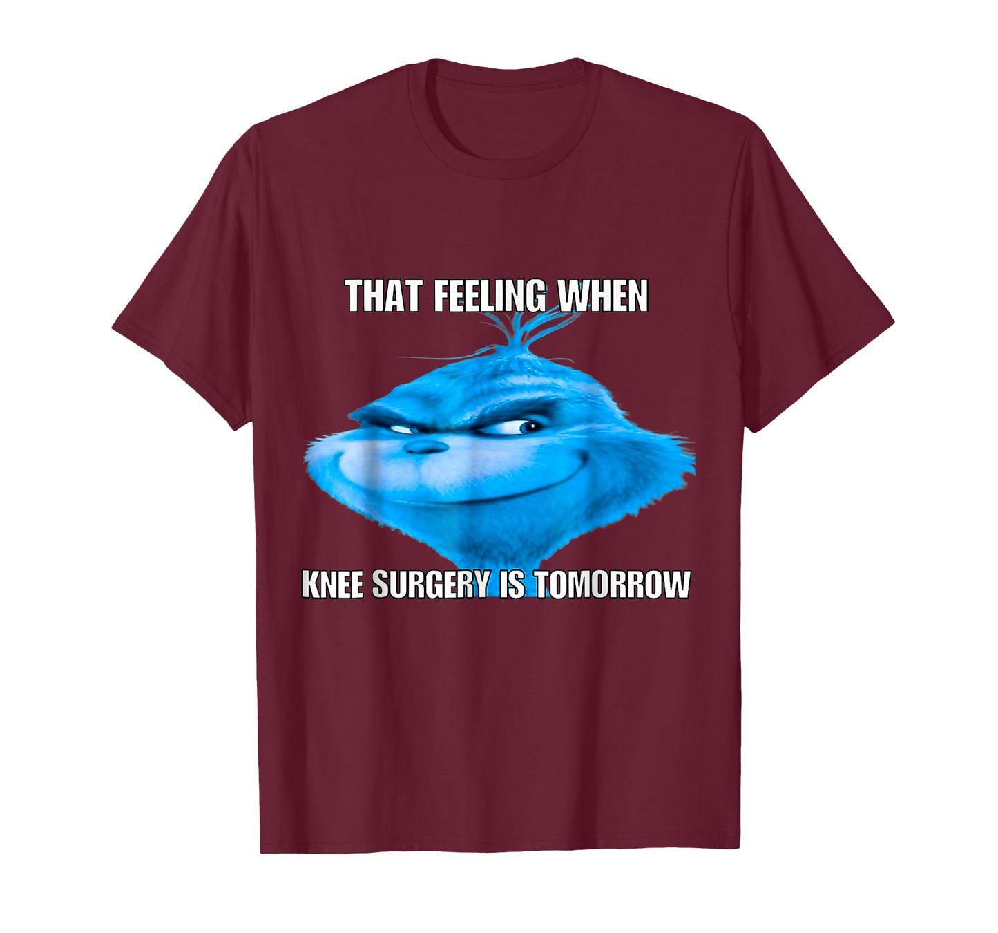 That Feeling When Knee Surgery Is Tomorrow Bird Funny Meme T-Shirt