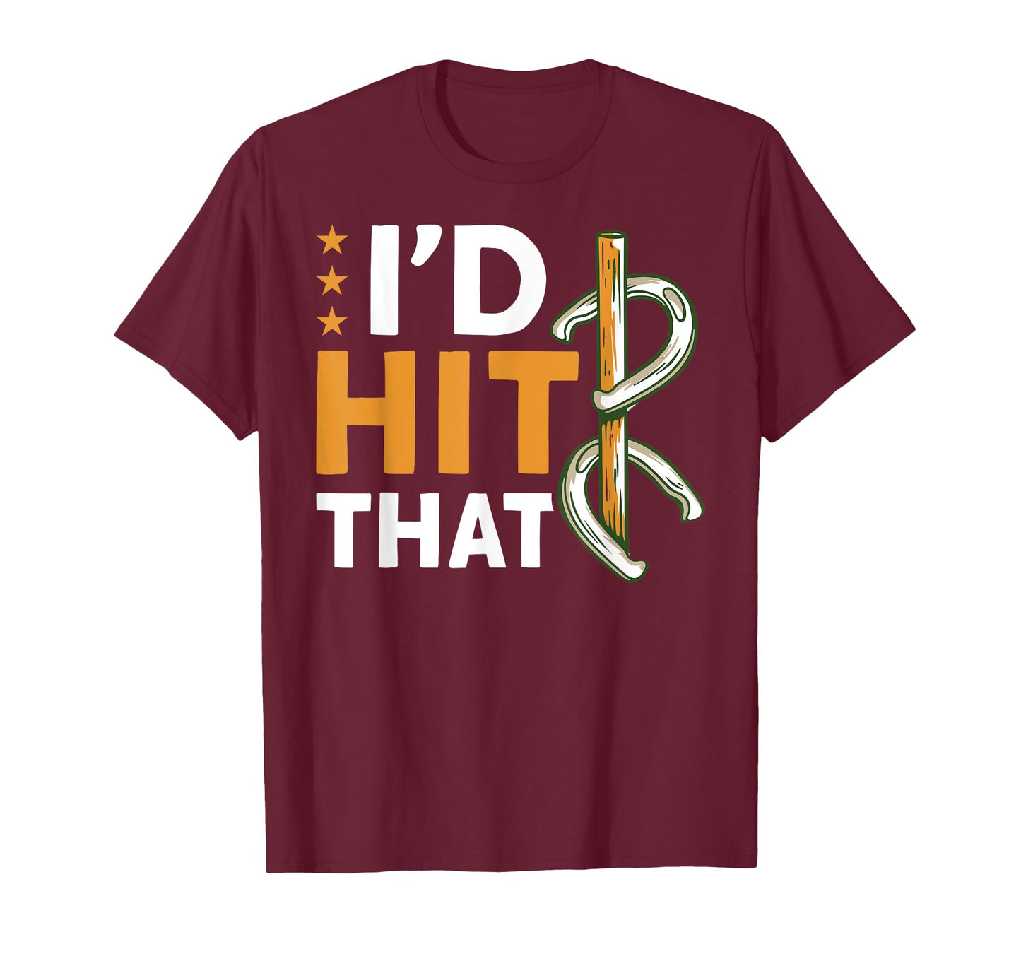 Horseshoe pitching i'd hit that horseshoe throwing game T-Shirt