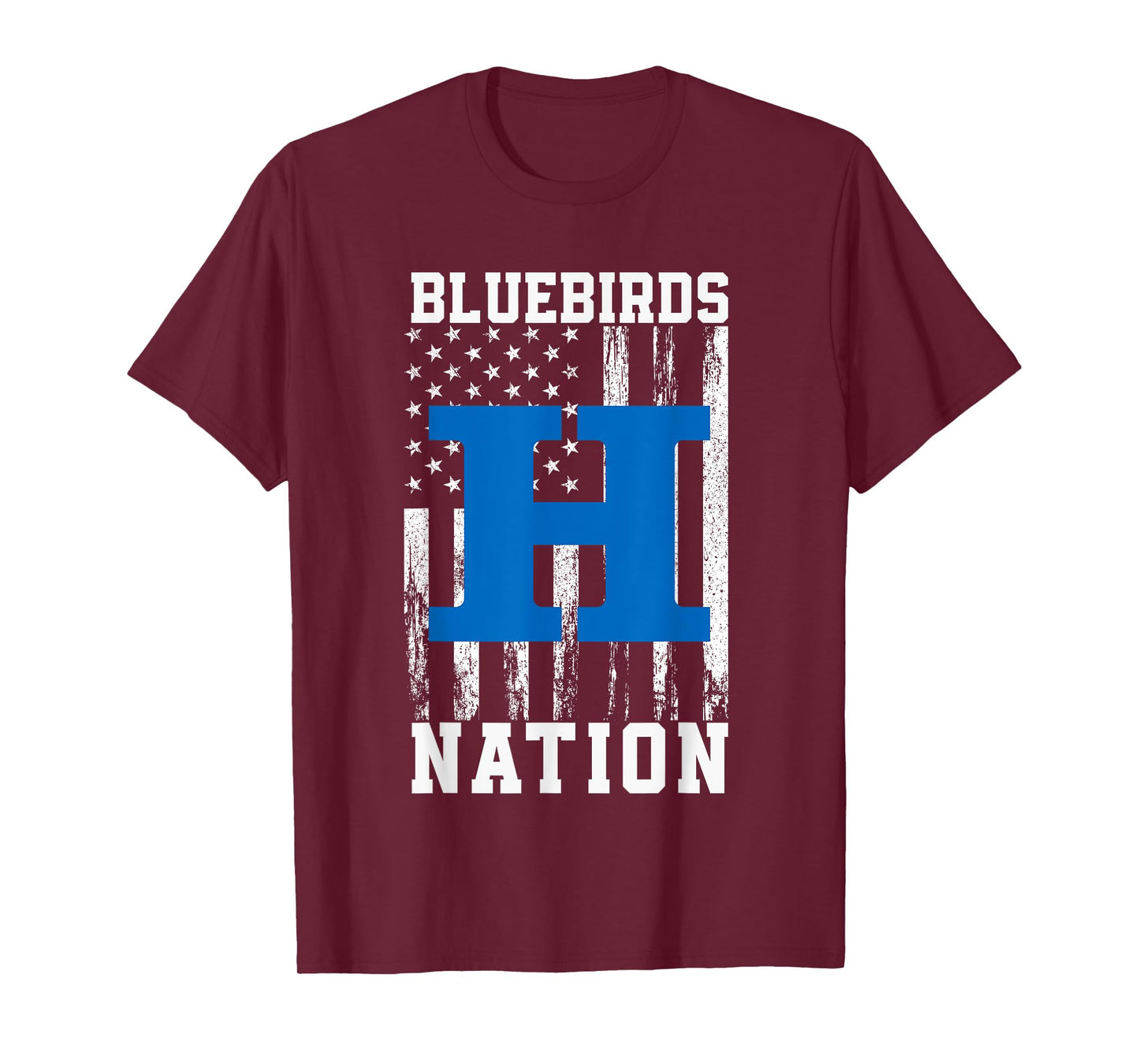 Highlands Bluebirds Logo Nation HS T-Shirt