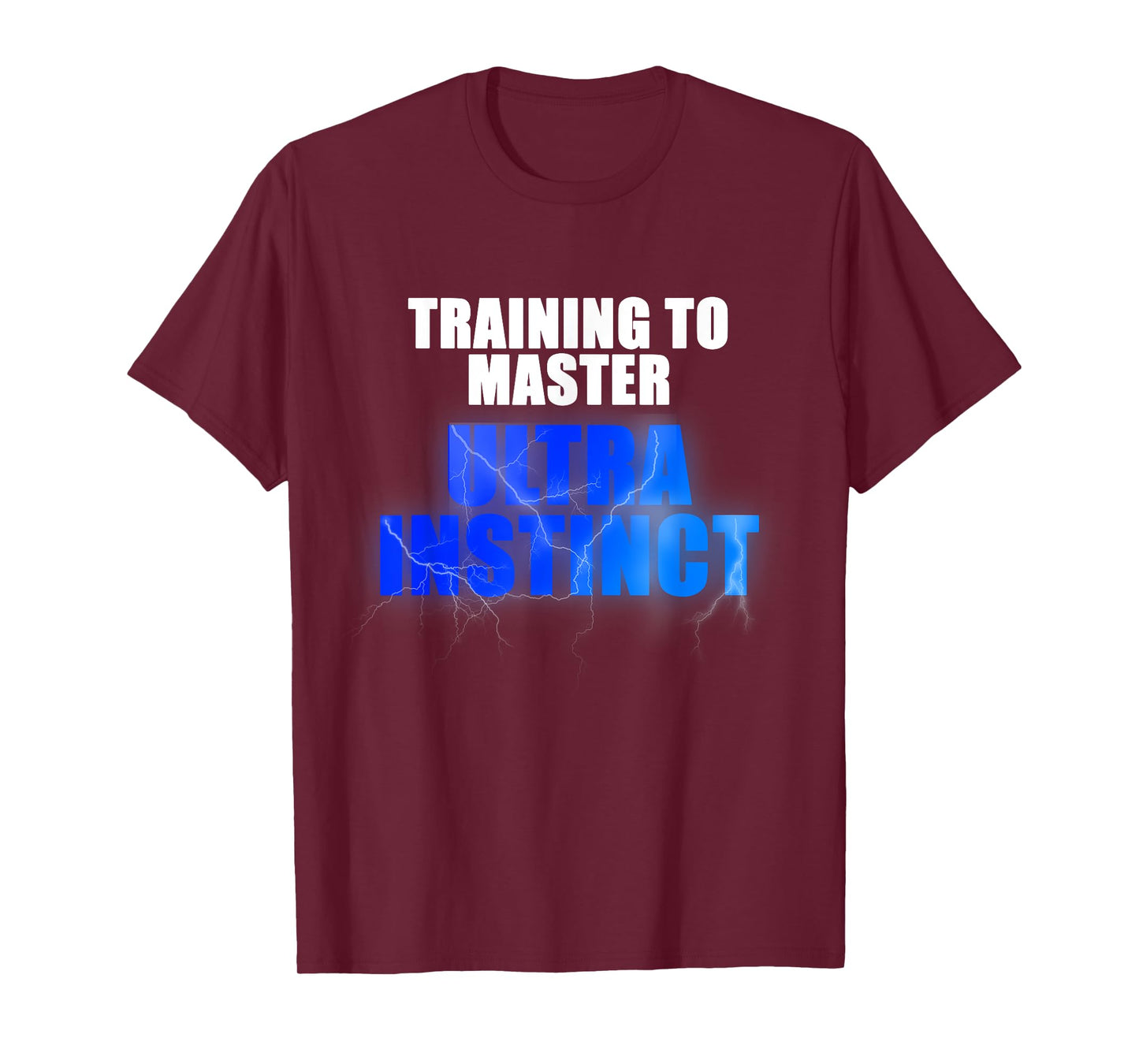 Ultra Instinct Training Gym Workout TShirt Anime Manga Shirt T-Shirt